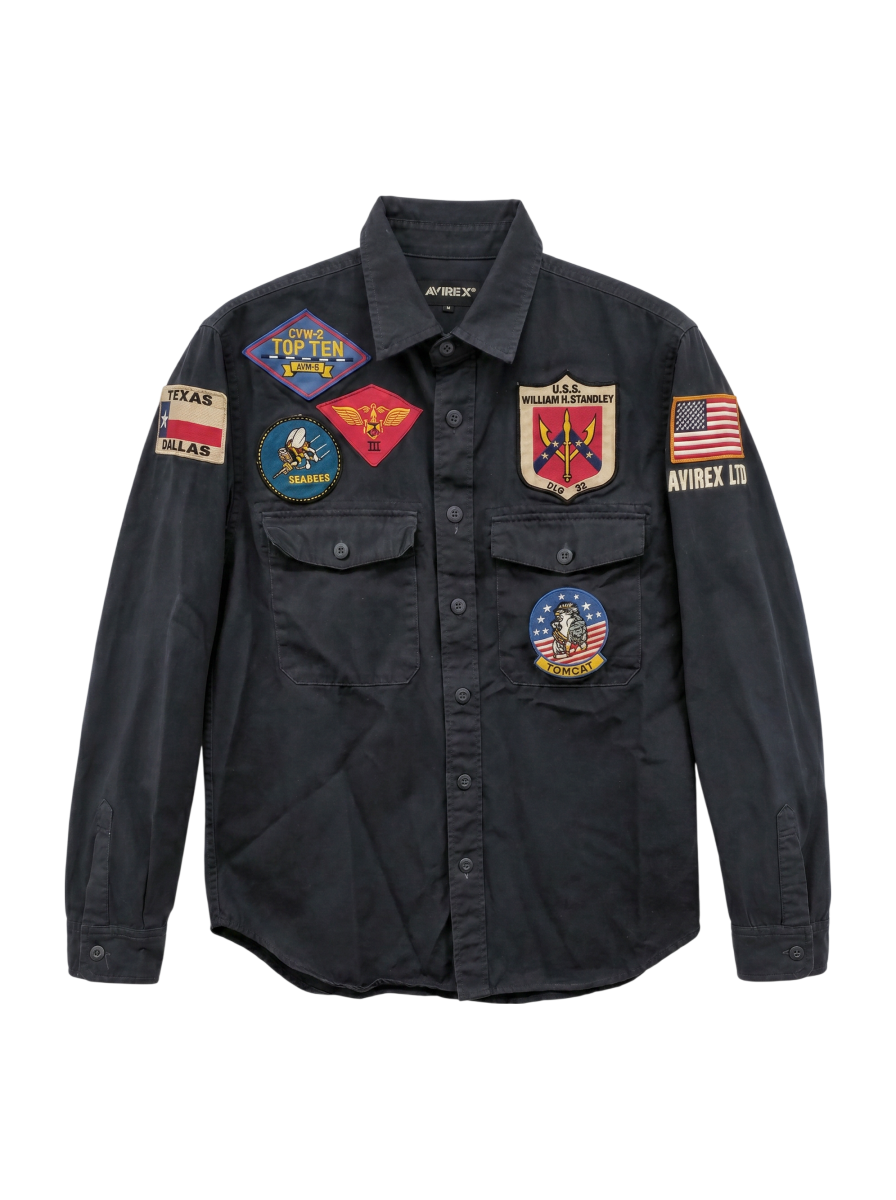 AVIREX / トップガン ミリタリーシャツ/ TOP GUN MILITARY SHIRT