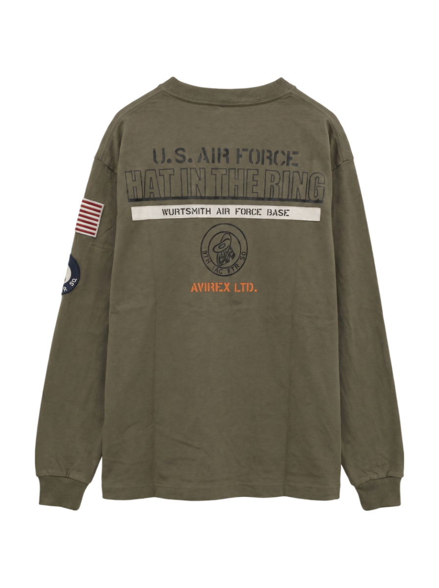 AVIREX / LONGSLEEVE T-SHIRT "HAT IN THE RING" / 長袖Tシャツ "ハット イン ザ リング" / AVIREX