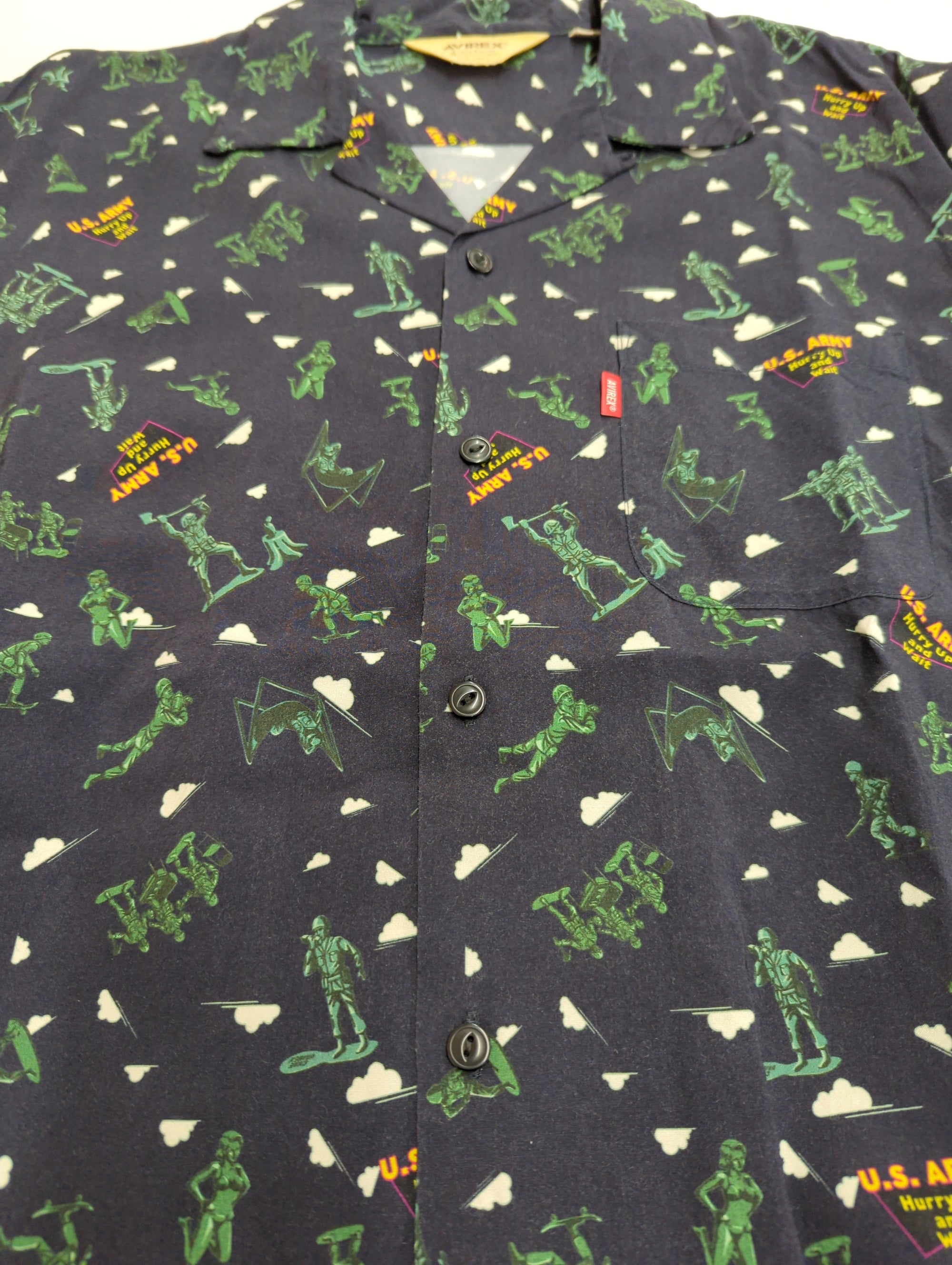 AVIREX / アロハシャツ A.C. ソルジャー/ALOHA SHIRT A.C. SOLDIER