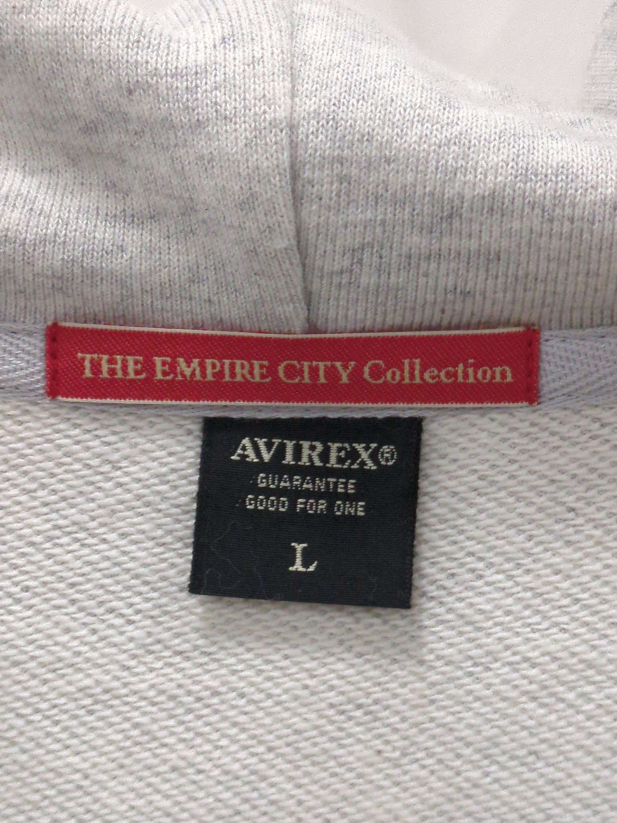 AVIREX / 《COLLECTION》AIR NATIONAL GUARD PATCH & PRINT ZIP