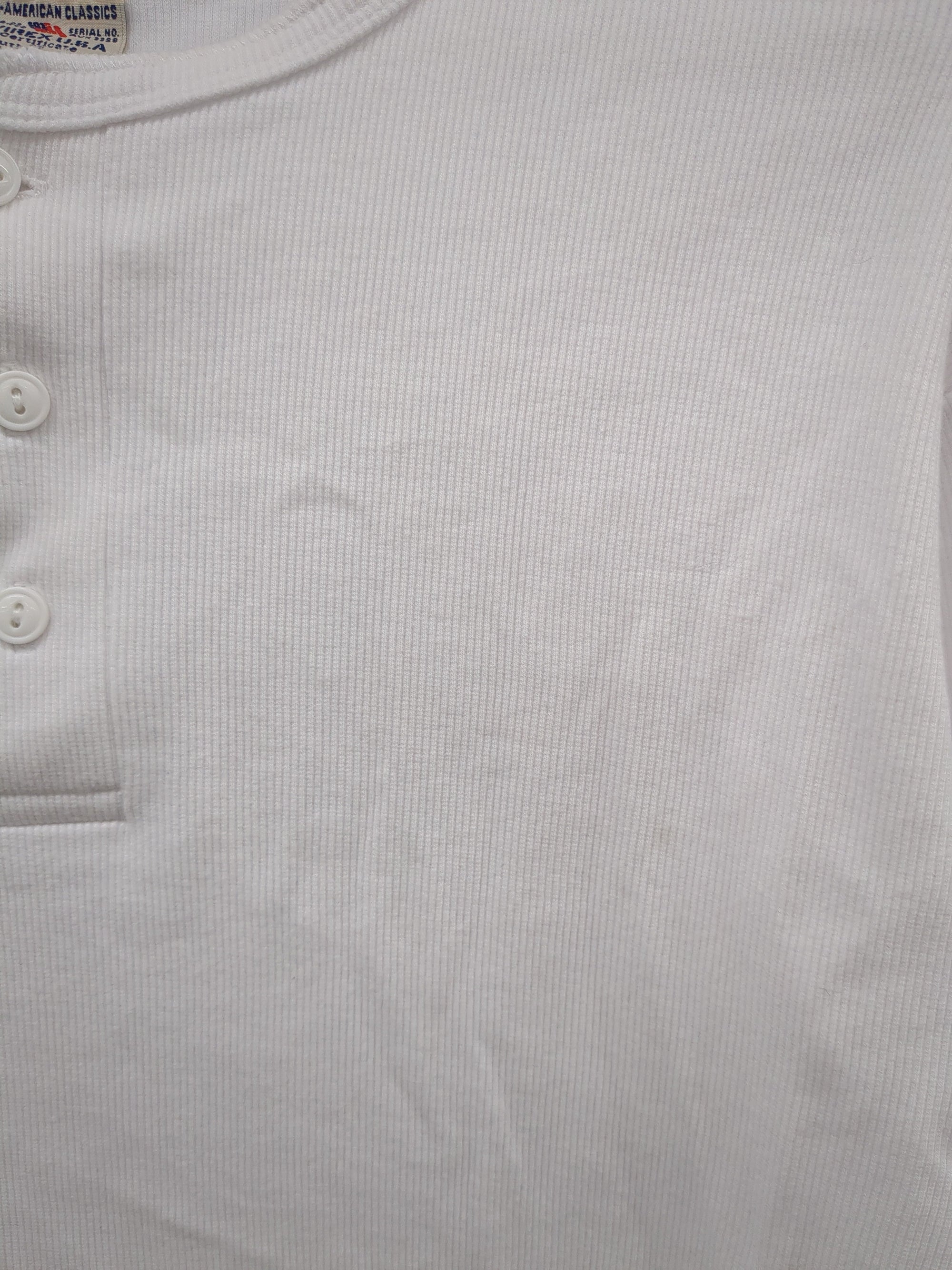 AVIREX / 《DAILY/デイリー》RIB L/S HENLEY NECK T-SHIRT/リブ 長袖 ヘンリーネック Tシャツ デイリーウェア