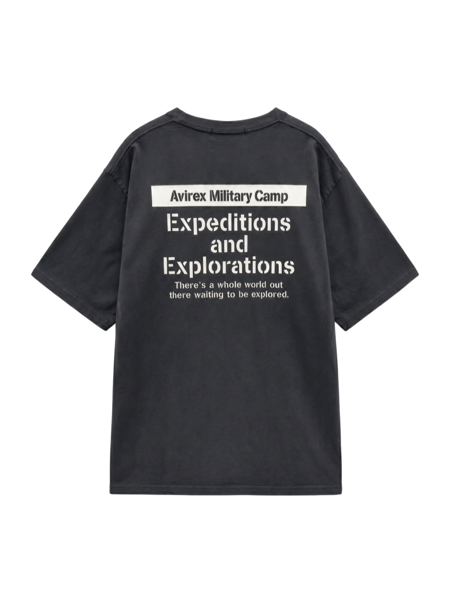 AVIREX / クルーネック Tシャツ AMC/CREW NECK T-SHIRT【Avirex Military Camp】