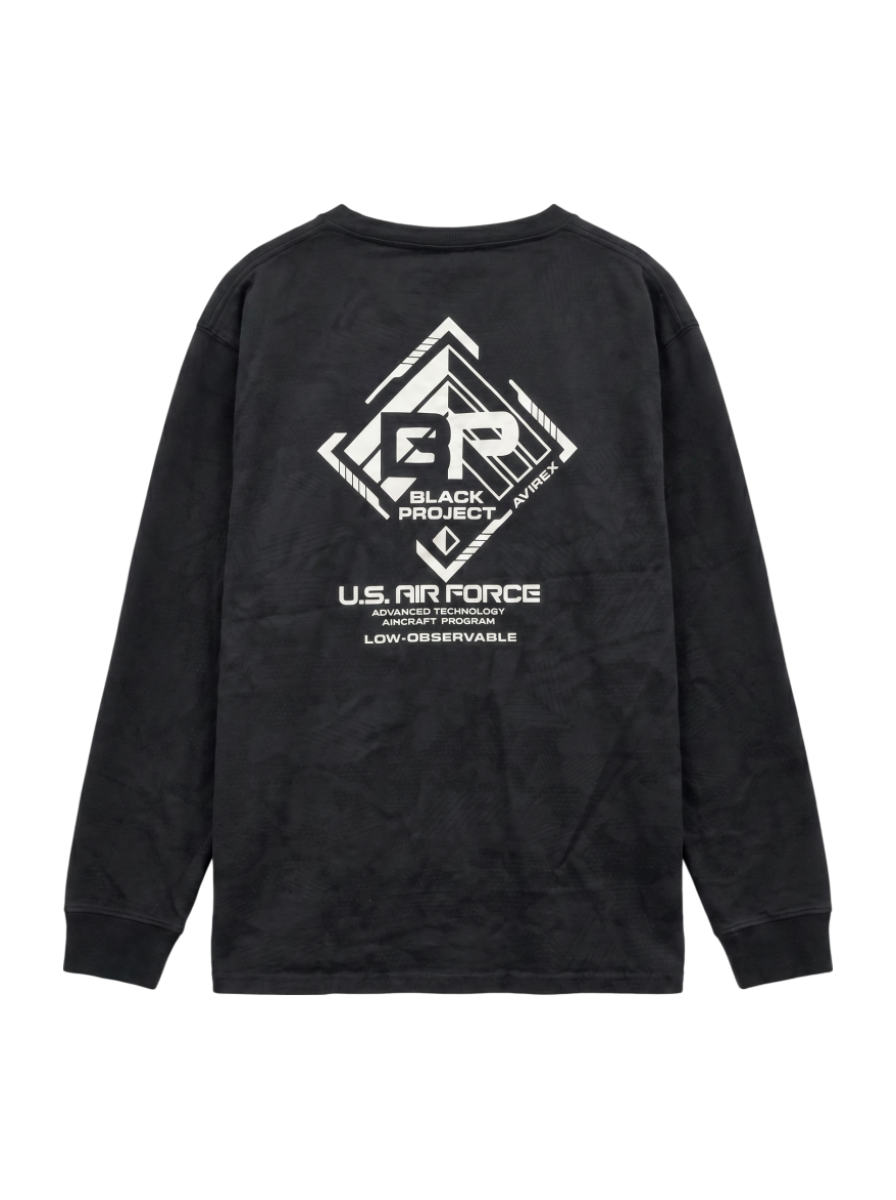 AVIREX / 【直営店限定】ブラックプロジェクト ロングスリーヴ Tシャツ L/S BLACK PROJECT T-SHIRT