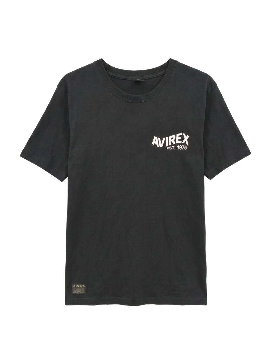 AVIREX / #SH WAVE LOGO T-SHIRT