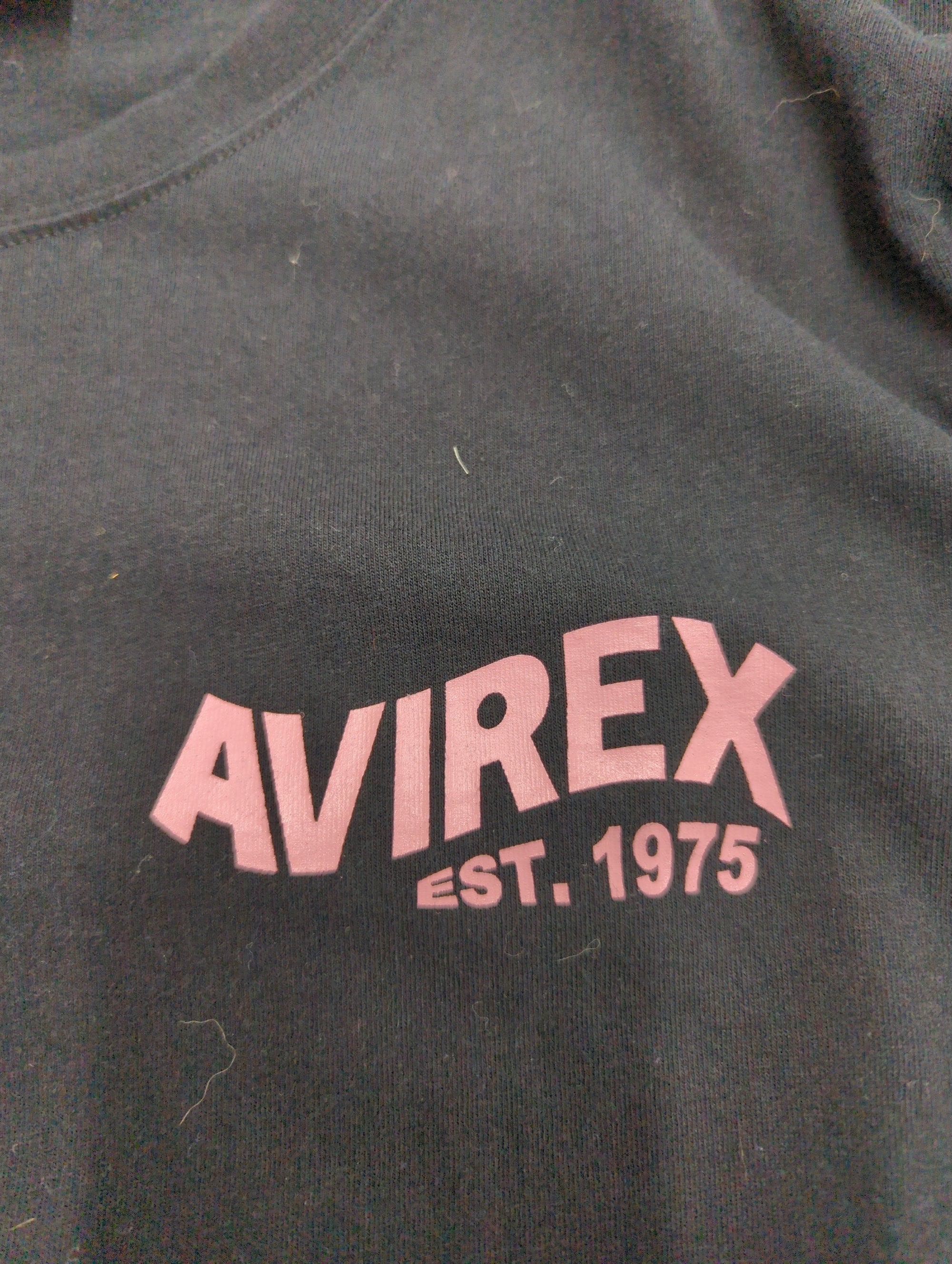 AVIREX / #SH WAVE LOGO T-SHIRT