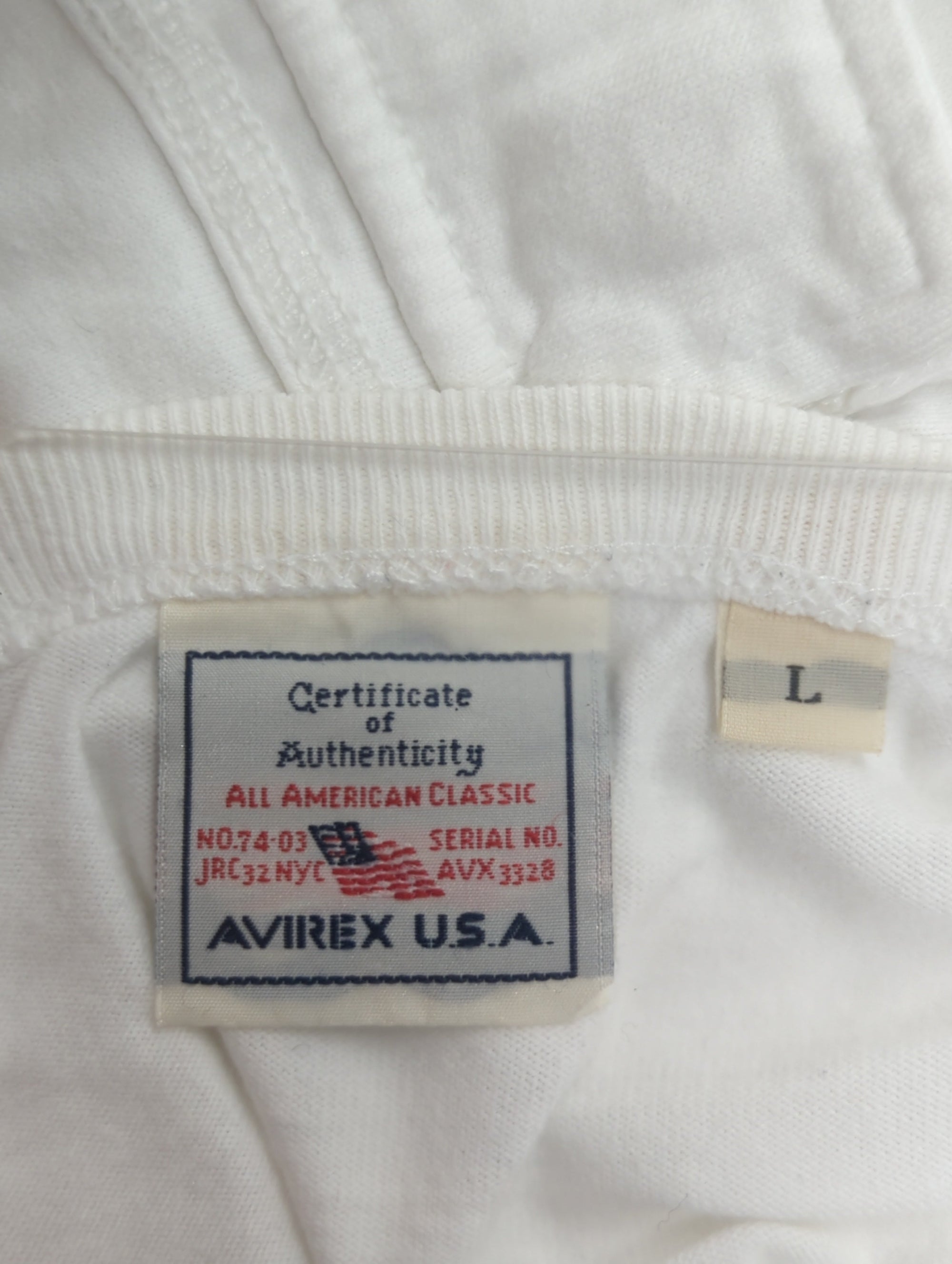 AVIREX / Vネック ファティーグ Tシャツ/S/S V-NECK FATIGUE T-SHIRT