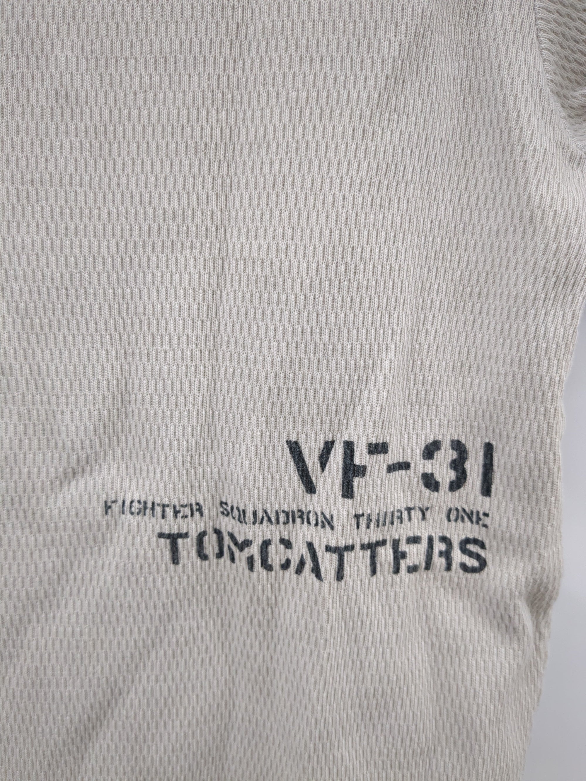 AVIREX / FADE WASH HONEYCOMB WAFFLE T-SHIRT / フェイドウォッシュ ハニカムワッフル 半袖Tシャツ