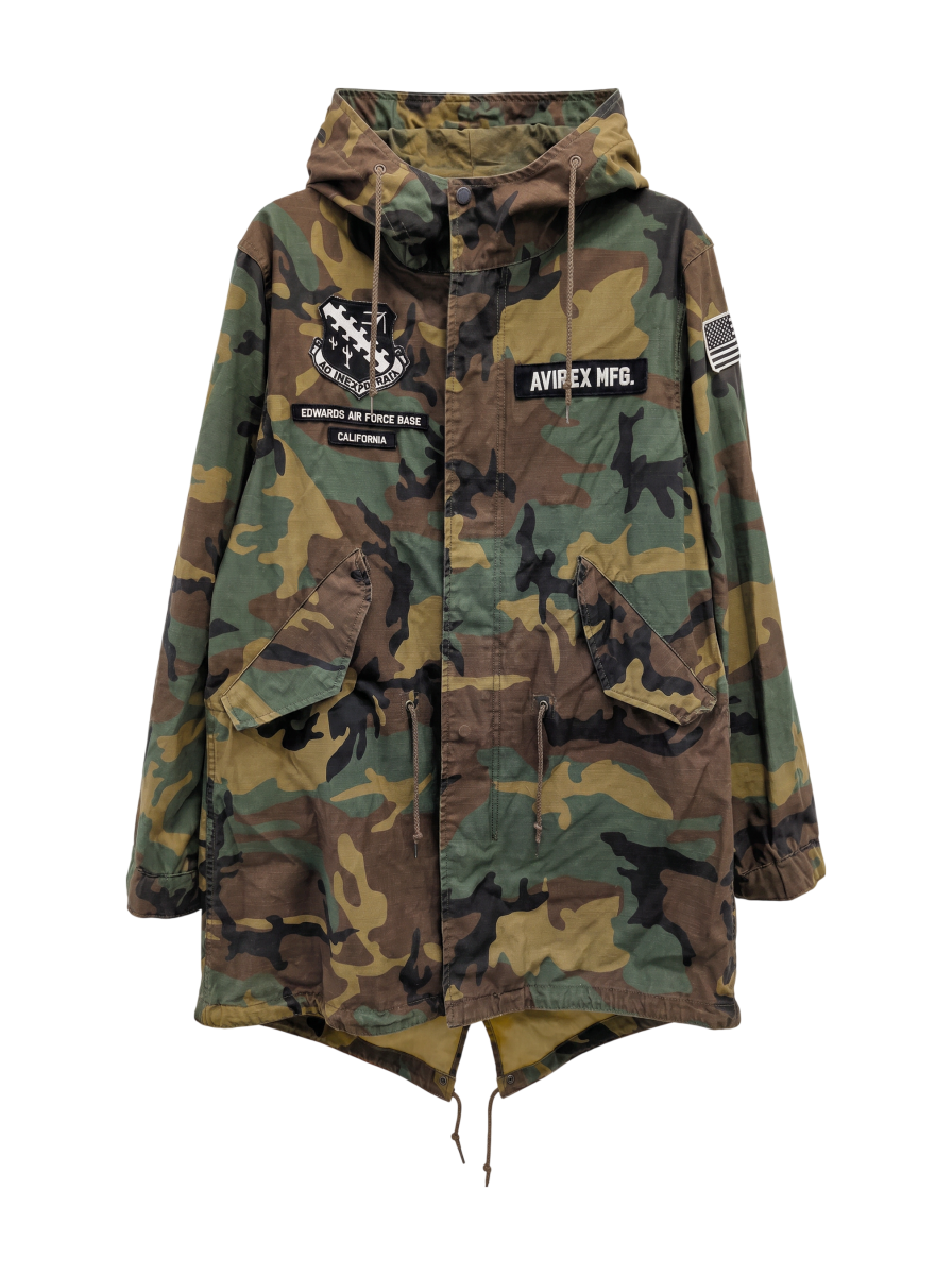 AVIREX / AVIREX/アヴィレックス/パッチドカスタム シェルパーカー/CUSTOM SHELL PARKA