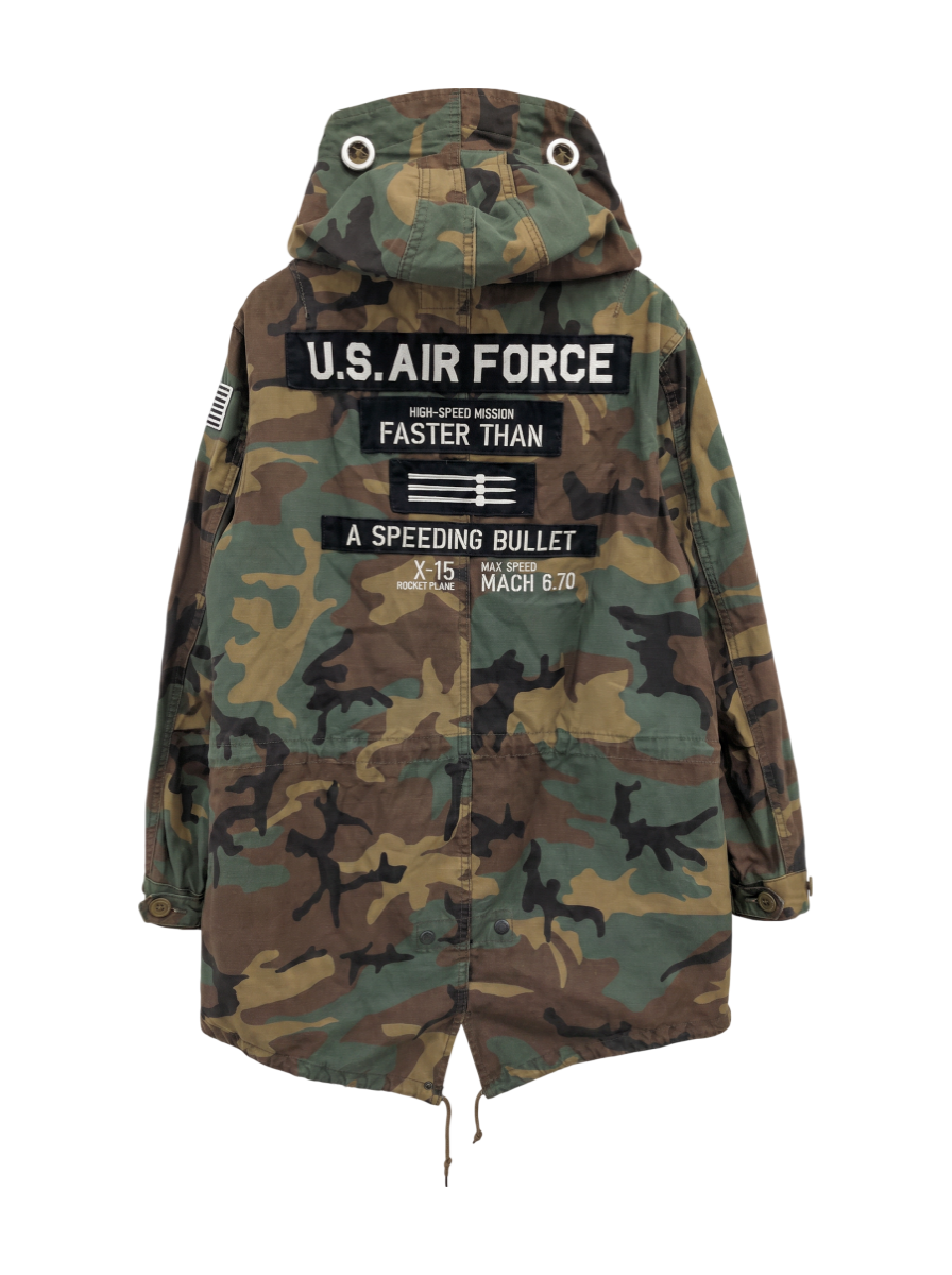 AVIREX / AVIREX/アヴィレックス/パッチドカスタム シェルパーカー/CUSTOM SHELL PARKA