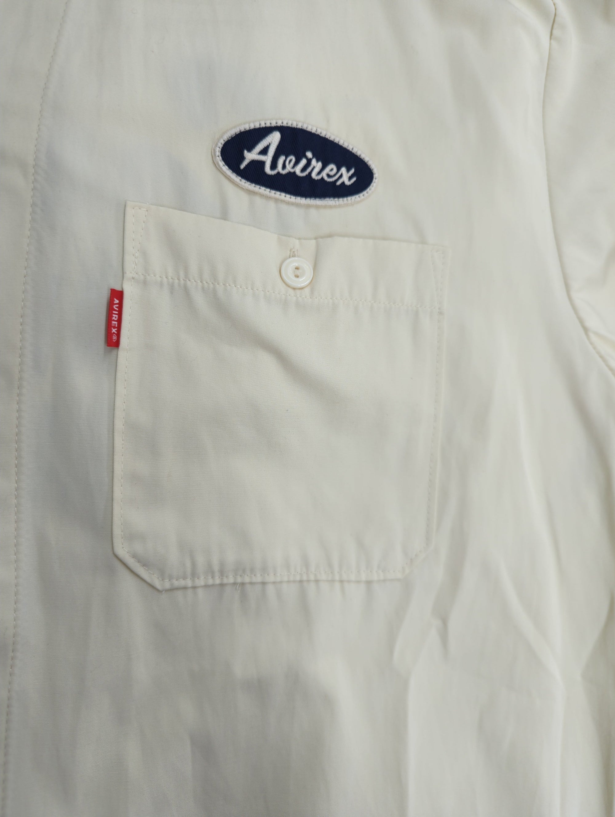 AVIREX / SHORTSLEEVE WORK SHIRT U.S.N. / ワークシャツ U.S.N.