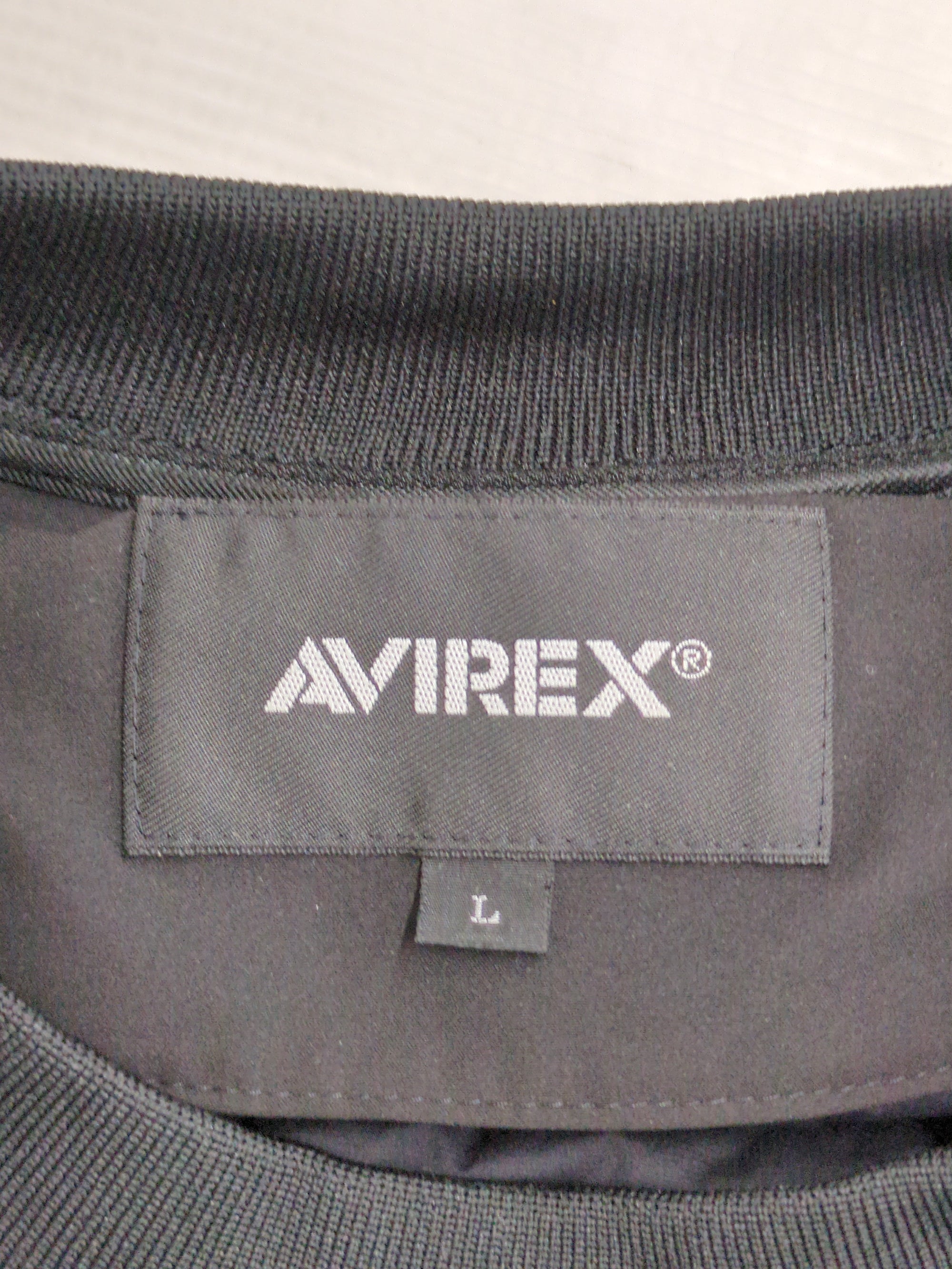 AVIREX / ストレッチ ダウン プルオーバー クルーネック/STETCH DOWN PULL OVER CREW NECK/AVI-TEX