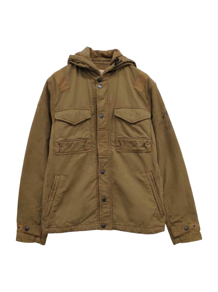 AVIREX / AVIREX/アヴィレックス/CUSTOM M-65 HOODIE JACKET/カスタムM-65 フード ジャケット