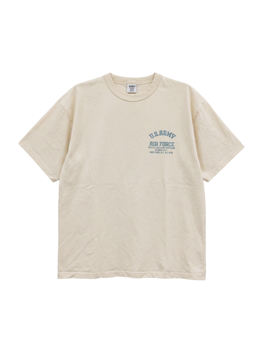 AVIREX / MIL. STENCIL T-SHIRT US ARMY AIR FORCE / ステンシル 半袖Tシャツ アーミー エアフォース