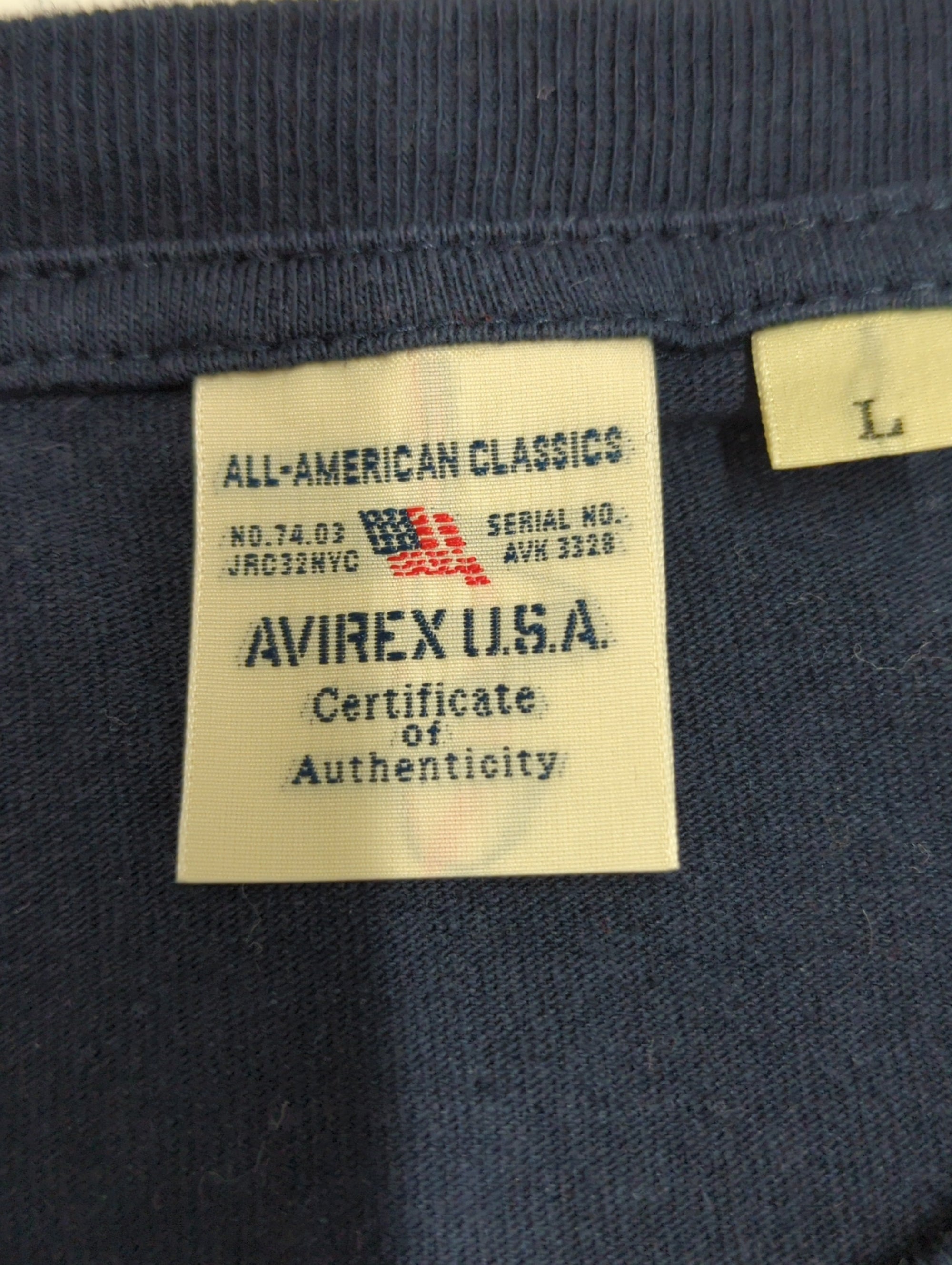 AVIREX / 長袖Tシャツ