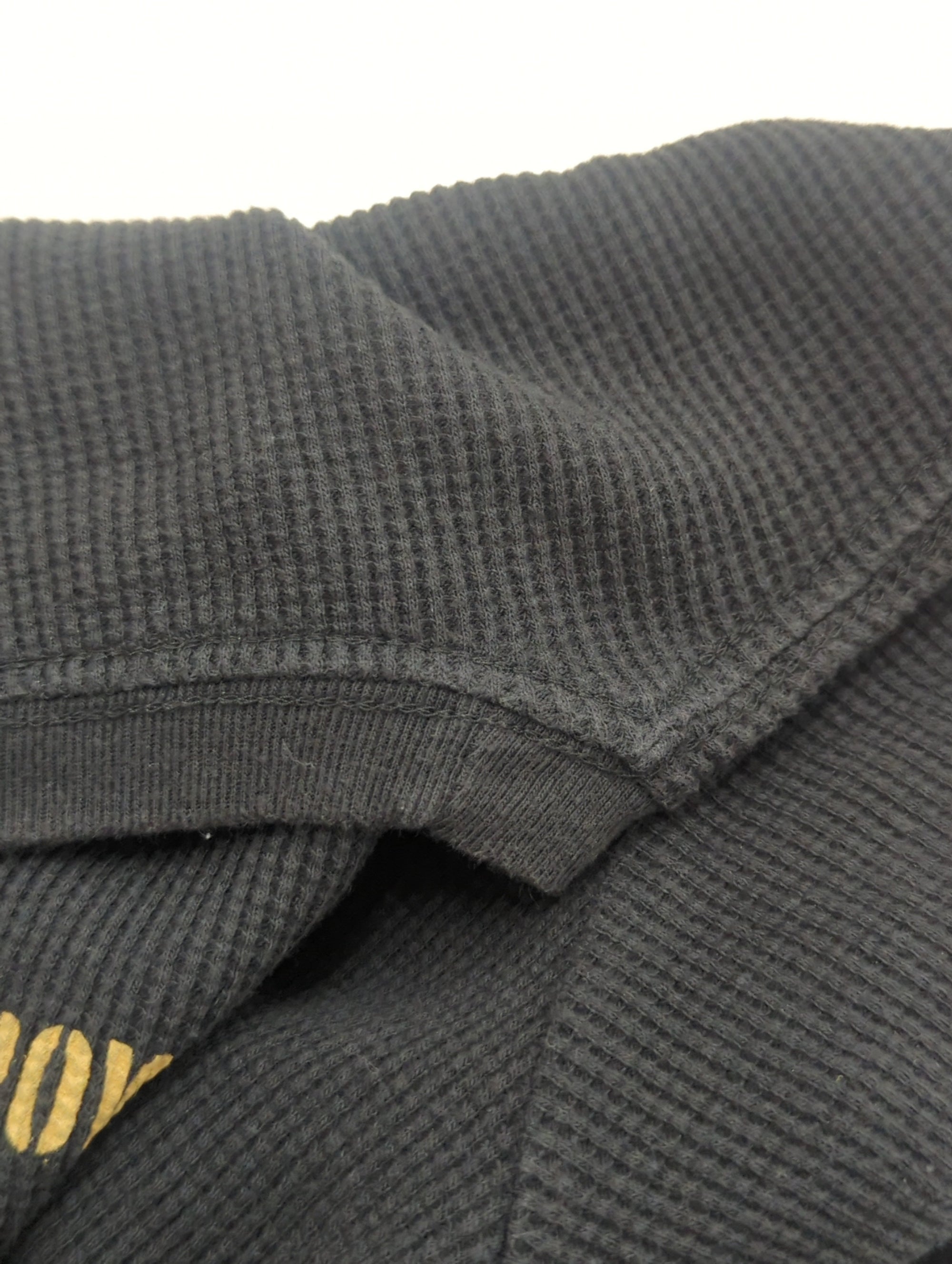 AVIREX / T DP L/S WAFFLE CREW TEE U.S.N