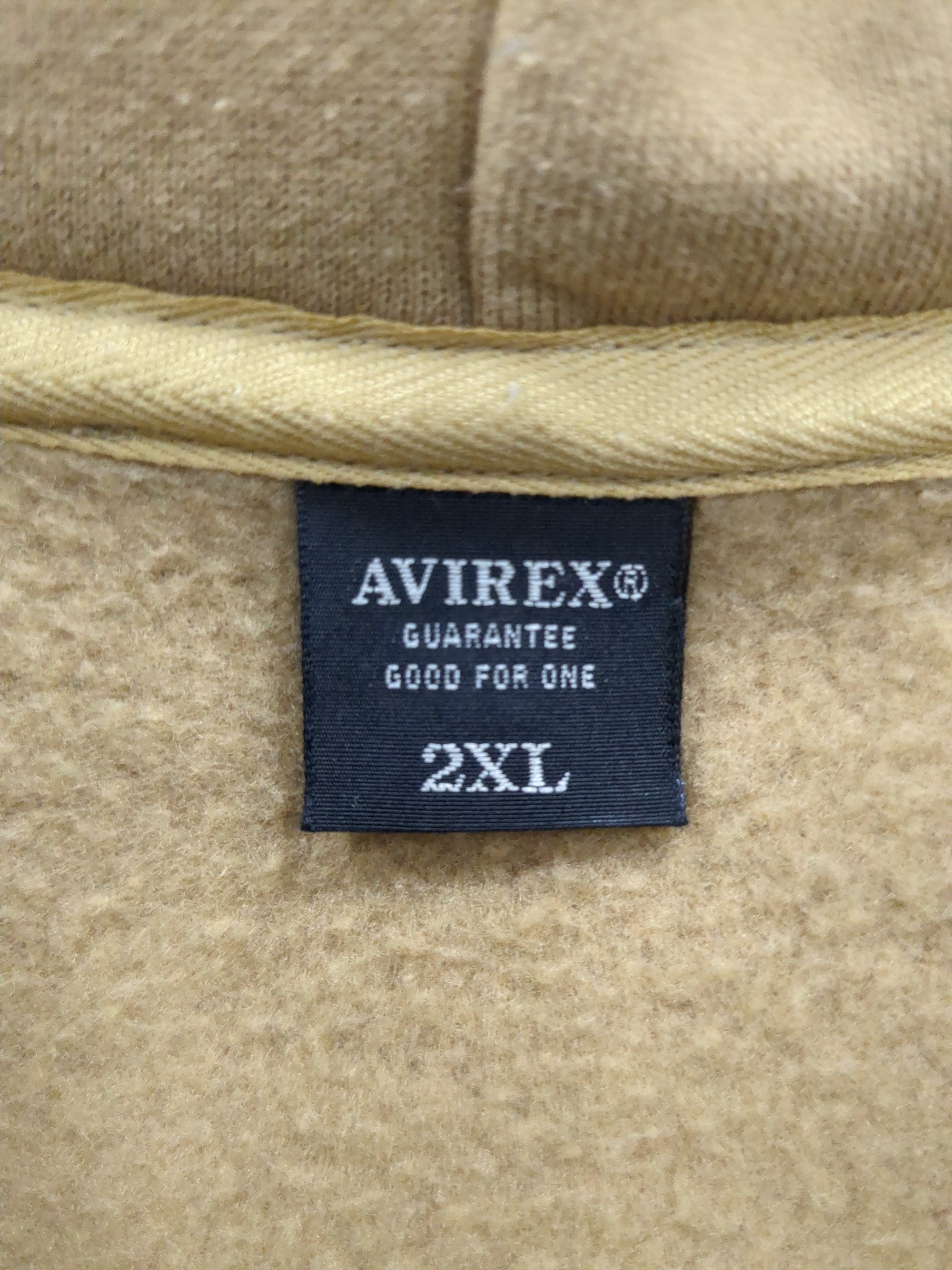 AVIREX / VARSITY LOGO SWEAT PARKA / バーシティ ロゴ スウェット パーカー