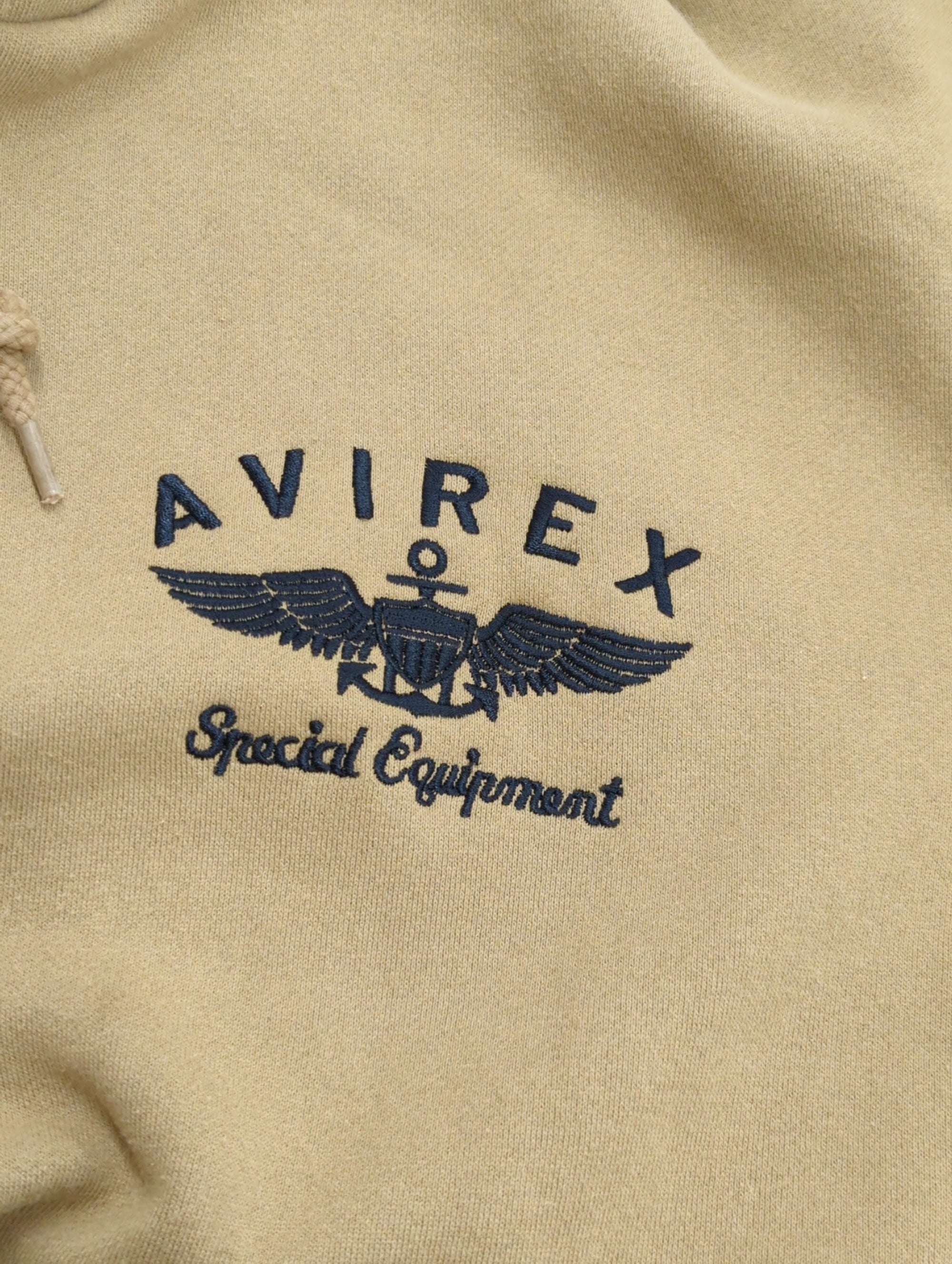 AVIREX / VARSITY LOGO SWEAT PARKA / バーシティ ロゴ スウェット パーカー