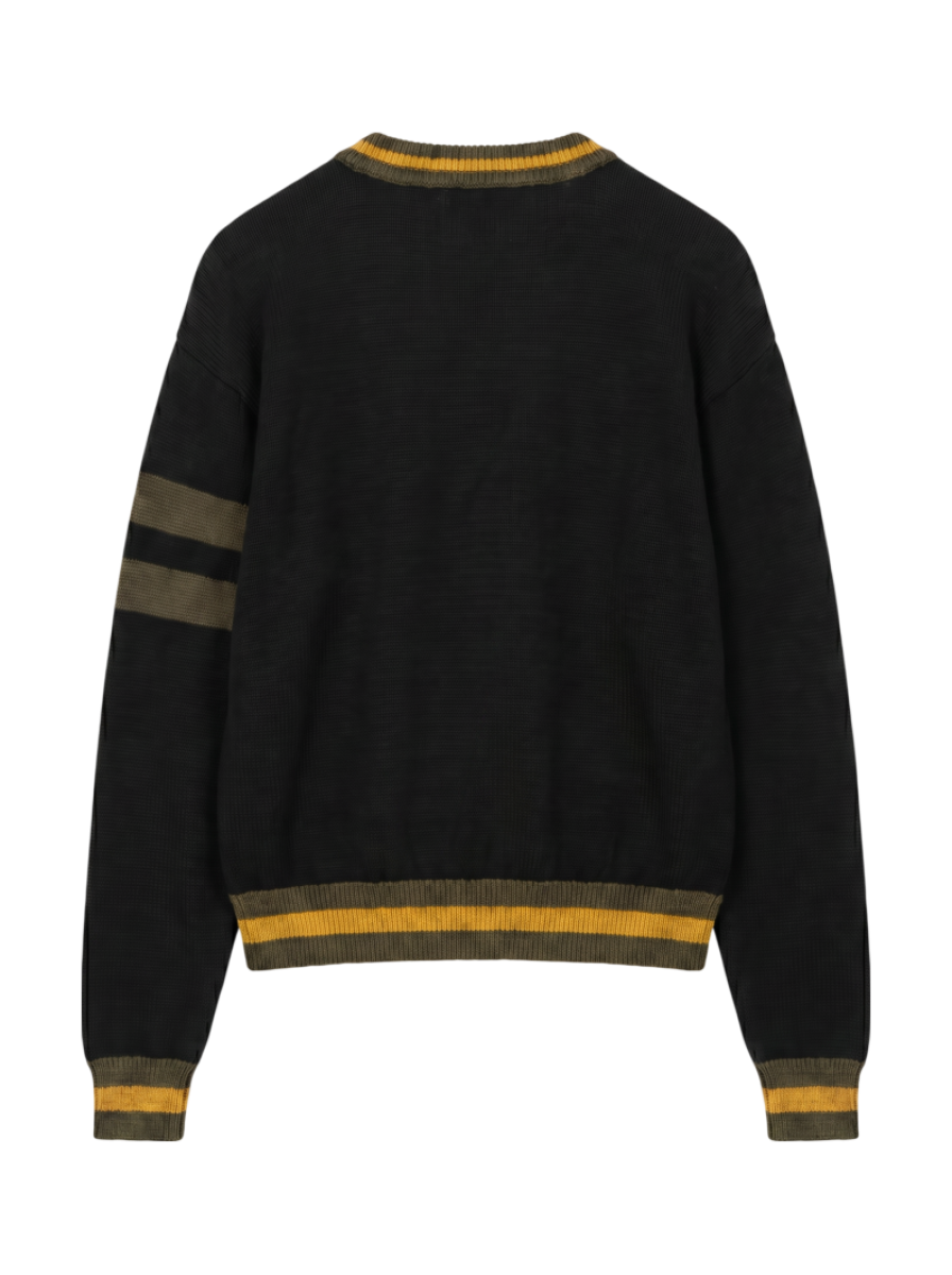 AVIREX / 《WEB&DEPOT限定》COLLEGE LINE KNIT / カレッジ ライン ニット