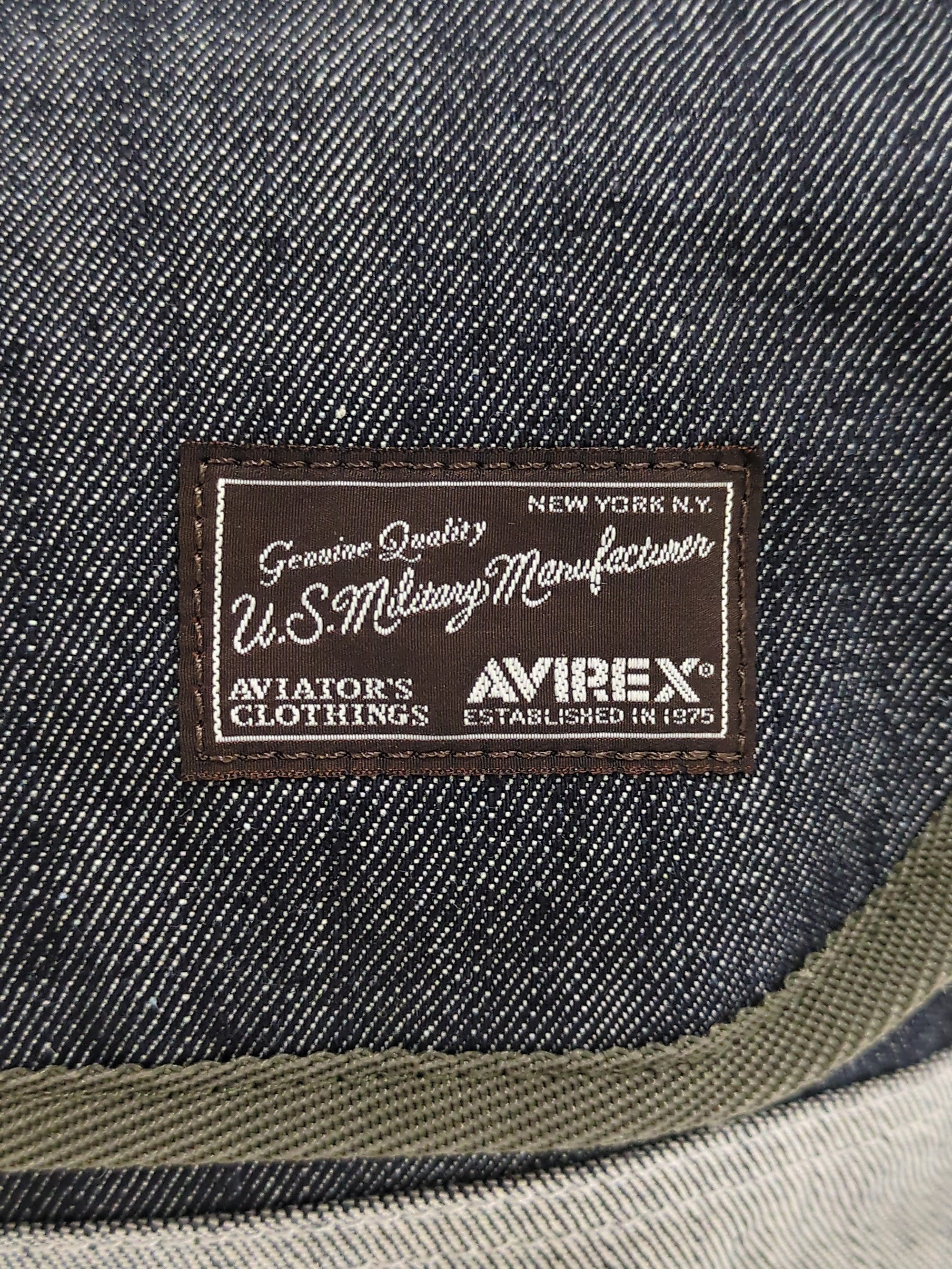 AVIREX / AVIREX/ アヴィレックス/ デニムミニカブセショルダーバッグ