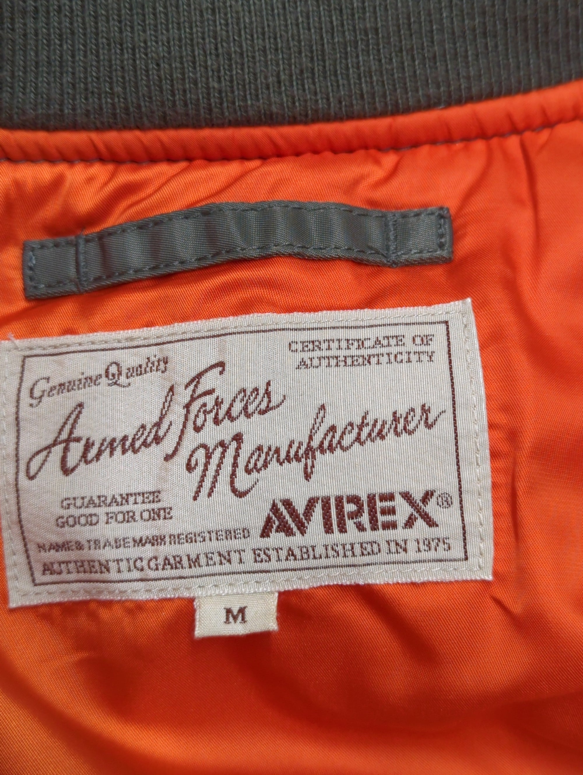 AVIREX / 【WEB&DEPOT限定】AVIREX/アヴィレックス/MA-1 リモデル マーク2/MA-1 REMODEL MARK2
