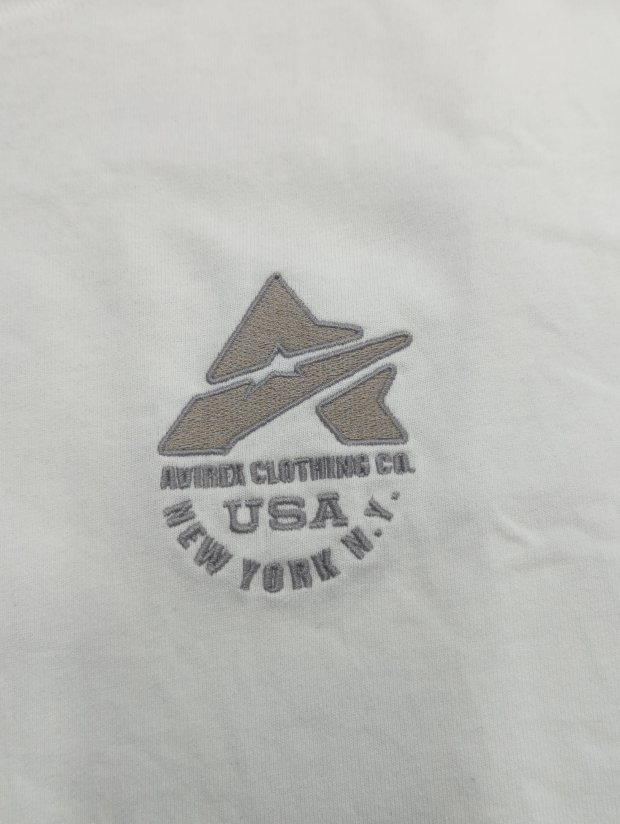 AVIREX / 《WEB&DEPOT限定》SHORT SLEEVE T-SHIRT SAME TONE LOGO / ショートスリーブ Tシャツ セイムトー