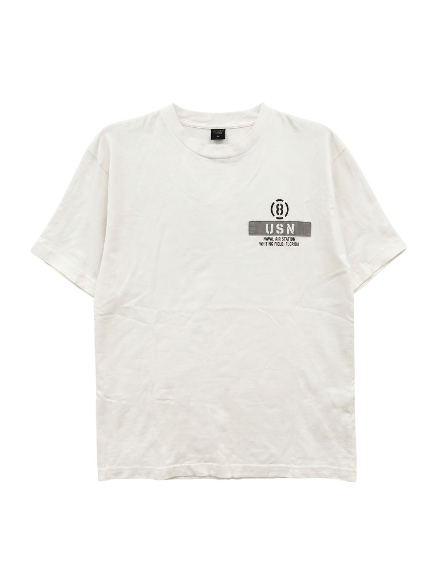 AVIREX / EIGHT BALLERS STENCIL PATCH T-SHIRT / エイトボーラーズ ステンシル パッチ Tシャツ / AVIREX