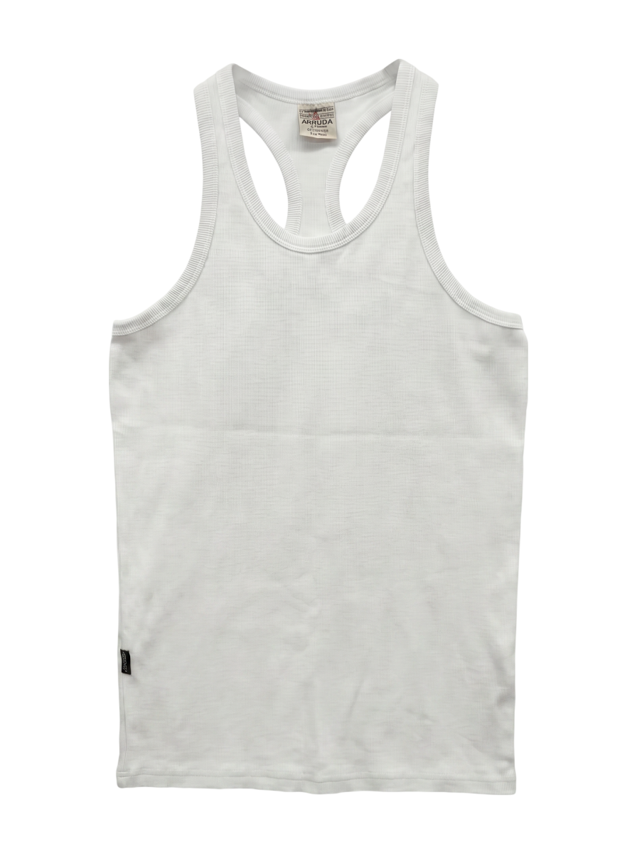 AVIREX / 《DAILY/デイリー》RIB TANK TOP BACK CROSS/リブ タンクトップ バッククロス デイリーウェア