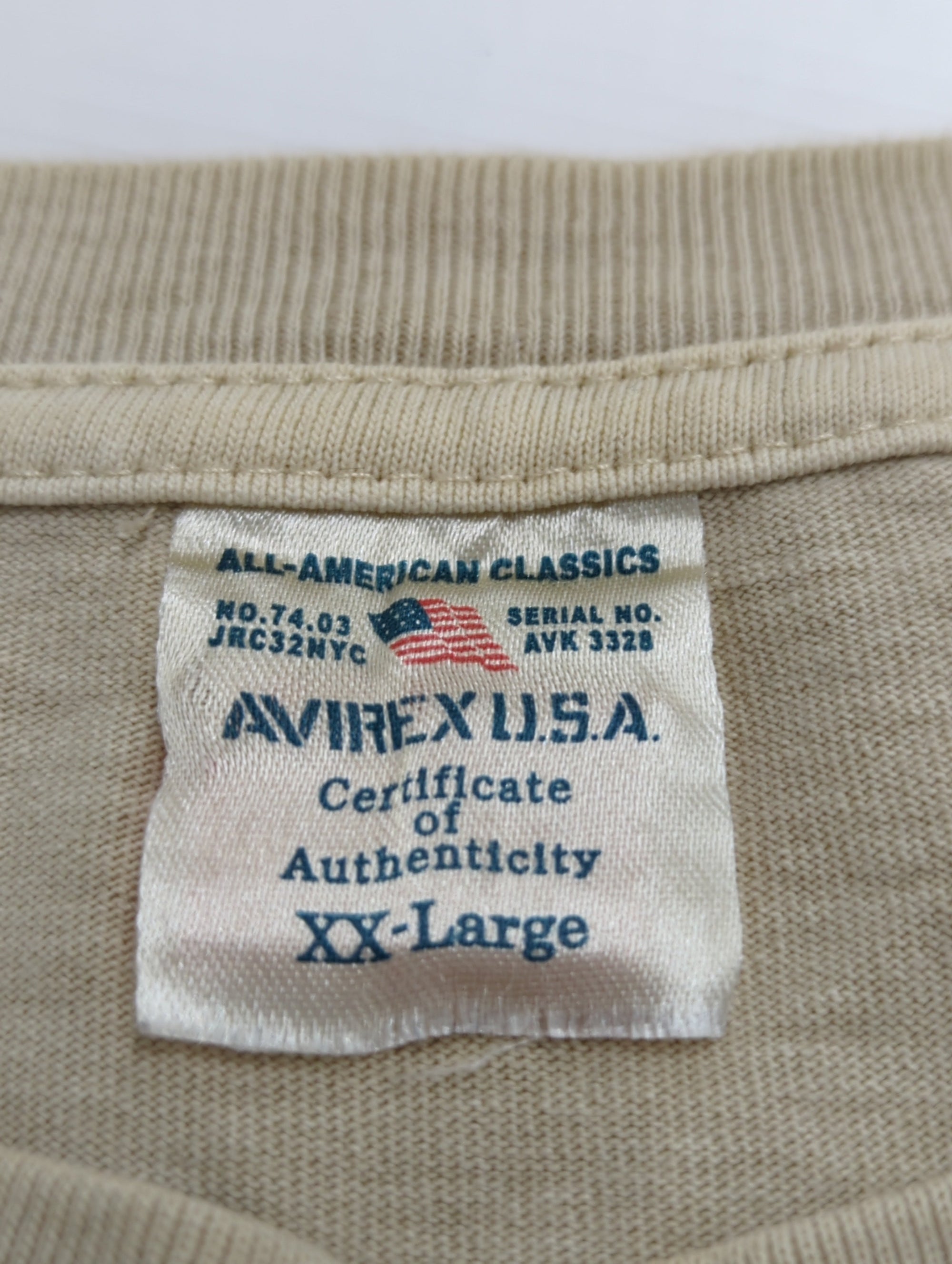 AVIREX / 《DAILY/デイリー》SHORTSLEEVE FADE WASH POCKET T-SHIRT / 半袖 フェイドウォッシュ ポケット