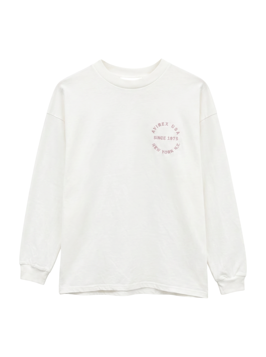 AVIREX / L/S VARSITY LOGO T-SHIRT/ バーシティロゴTシャツ