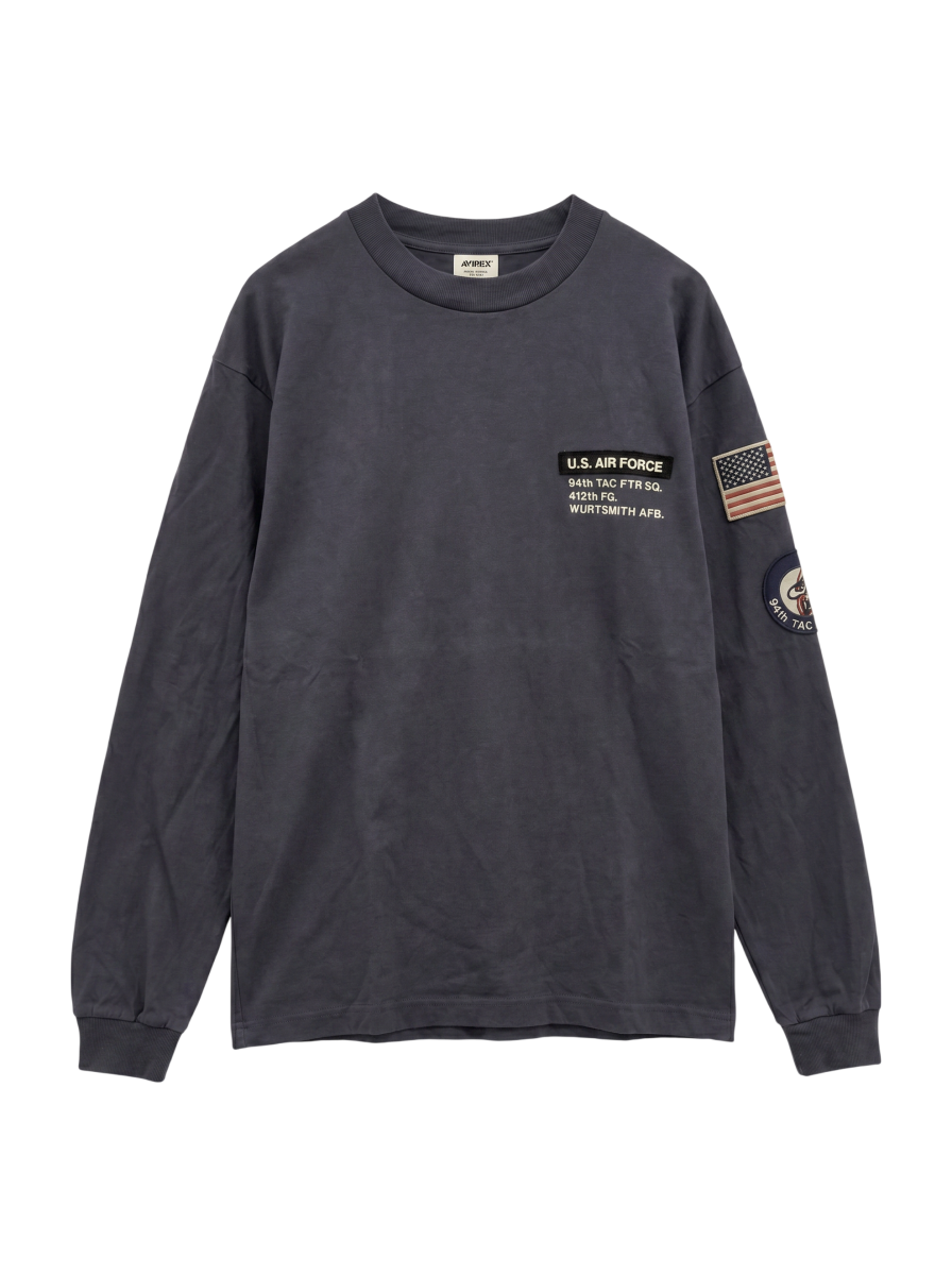 AVIREX / LONGSLEEVE T-SHIRT "HAT IN THE RING" / 長袖Tシャツ "ハット イン ザ リング" / AVIREX