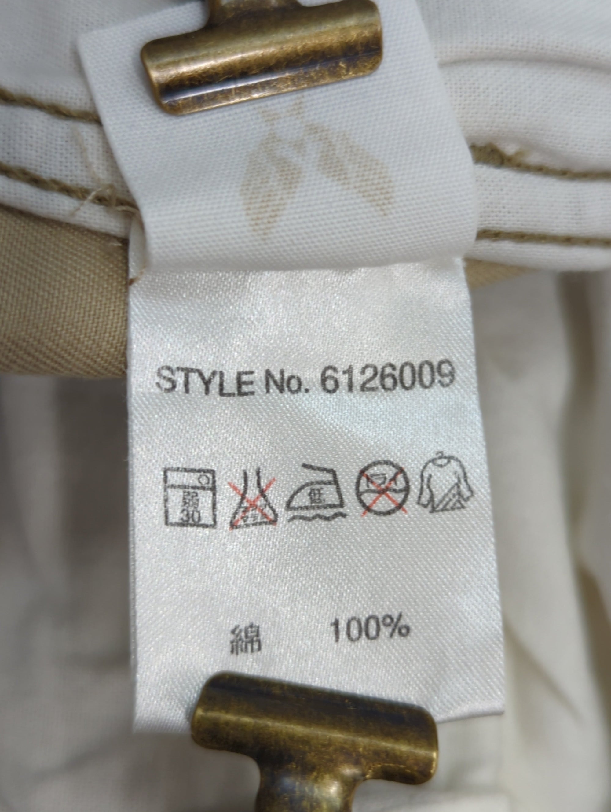 AVIREX / STENCIL CARGO CROPPED PANTS