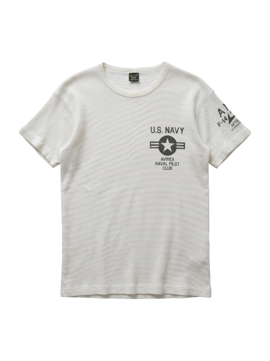 AVIREX / ワッフル クルーネック Tシャツ A.N.P.C./WAFFLE CREW NECK T-SHIRT A.N.P.C.