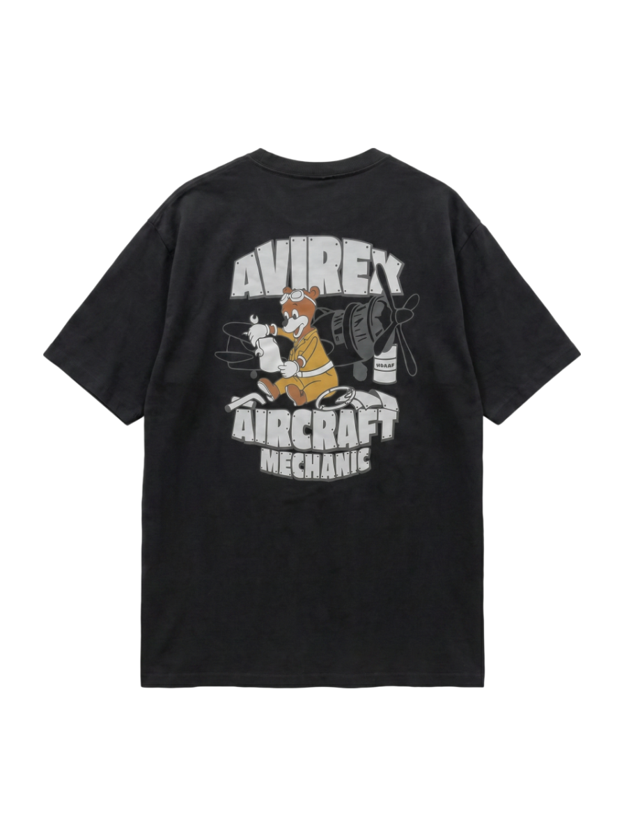 AVIREX / ビッグロゴ ルーズフィット Tシャツ/S/S BIG LOGO LOOSE FIT T-SHIRT