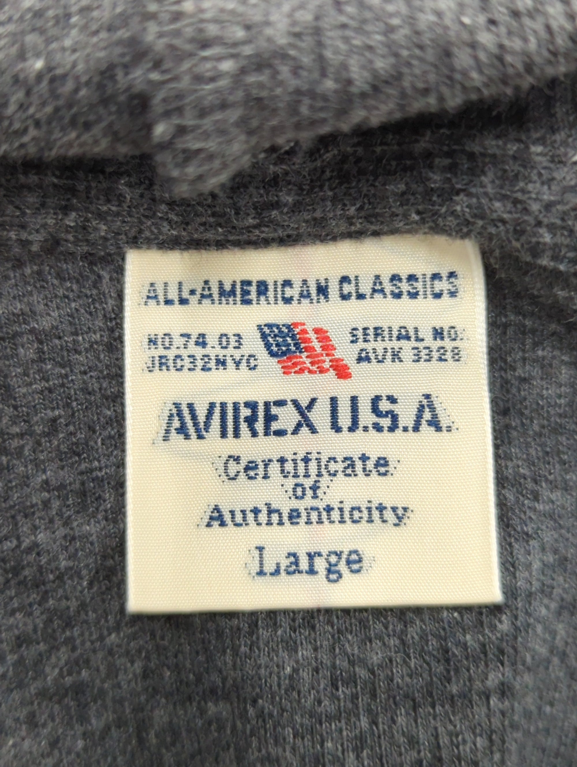 AVIREX / 《DAILY/デイリー》RIB ZIP PARKA/デイリー 長袖 リブ ジップパーカー/AVIREX/アヴィレックス