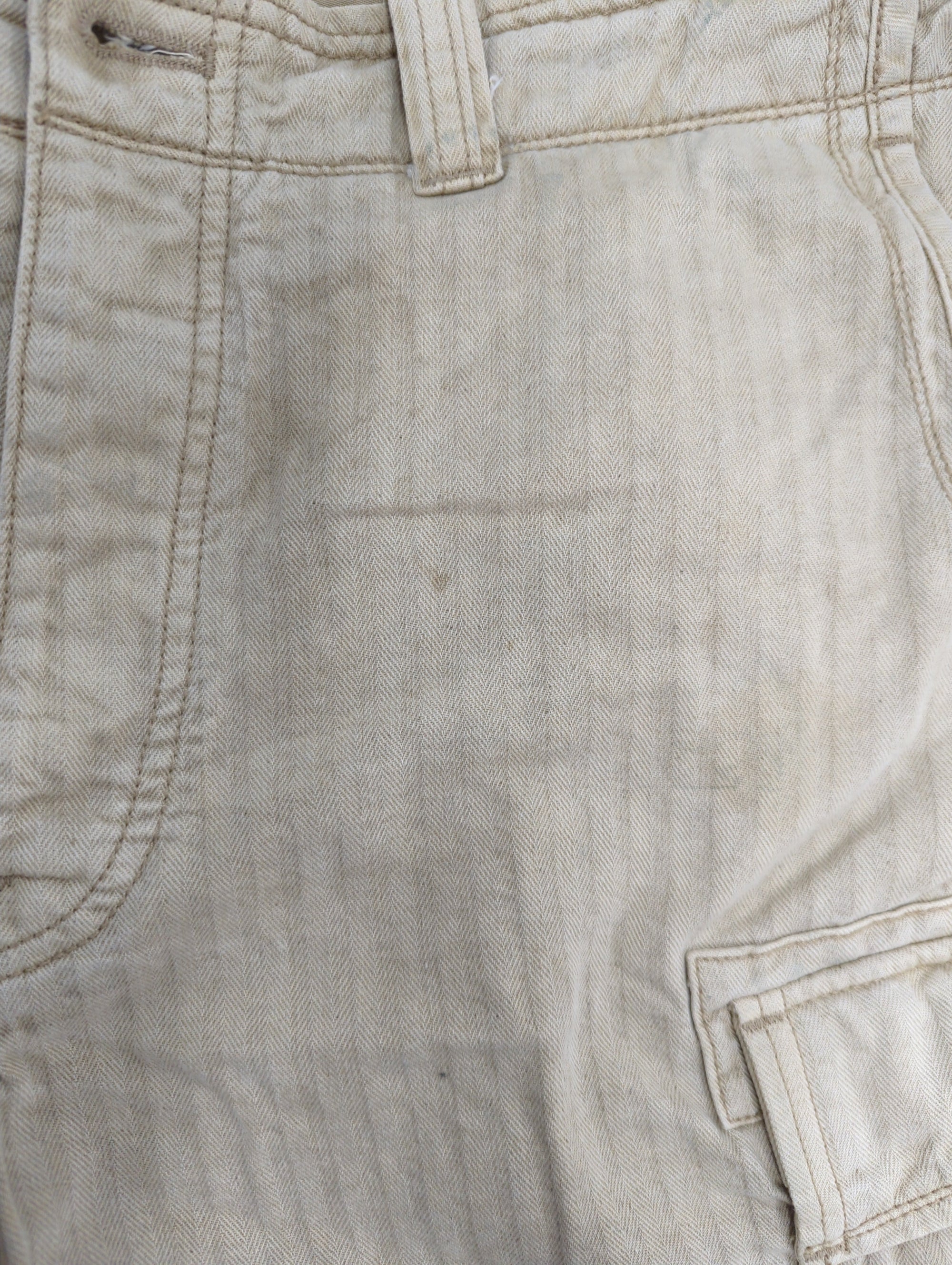 AVIREX / MIX STENCIL HERRINGBONE CARGO SHORTS/ミックス ステンシル ヘリンボーン カーゴショーツ