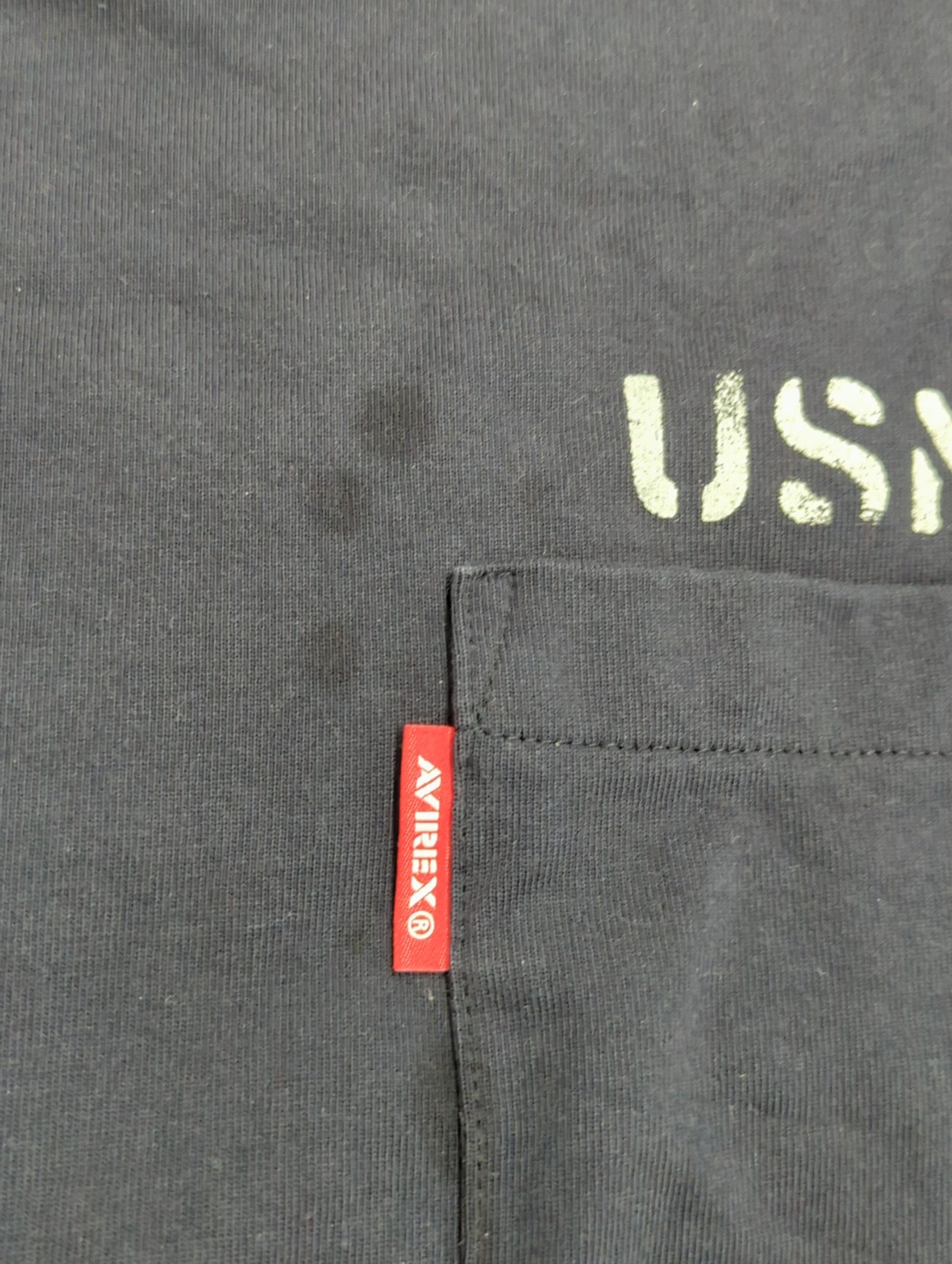 AVIREX / ネイバル パッチ ロングスリーブ Tシャツ/NAVAL PATCH LONG SLEEVE T-SHIRT