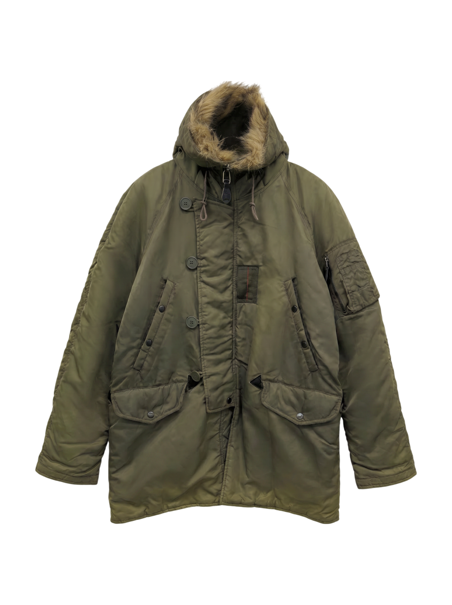 AVIREX / UTILITY SHIRTS "DETACHABLE FUR"