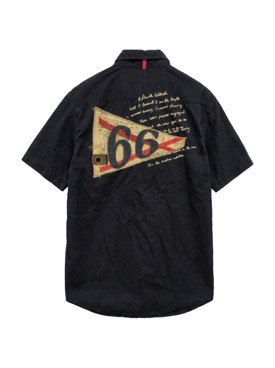 AVIREX / OLD PATCH MILITARY SHIRT