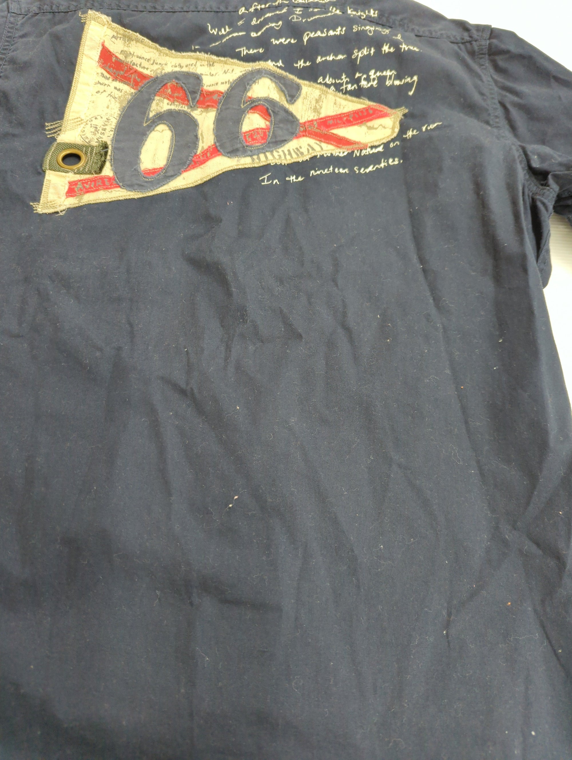 AVIREX / OLD PATCH MILITARY SHIRT