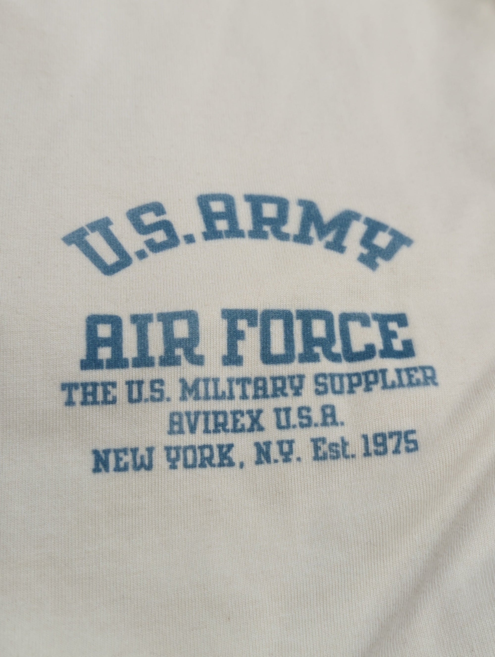 AVIREX / MIL. STENCIL T-SHIRT USA.A.F / ミリタリー ステンシル 長袖Tシャツ USA.A.F / AVIREX /