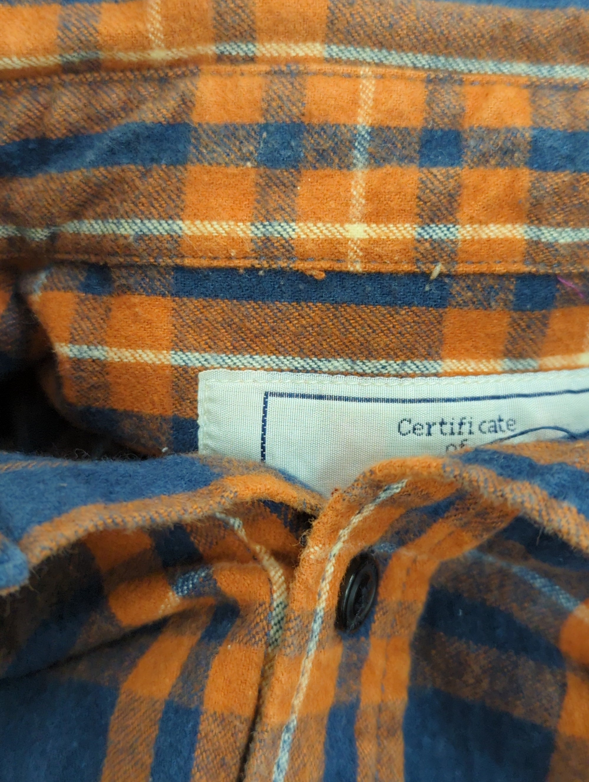 AVIREX / FLANNEL DARK CHECK SHIRT