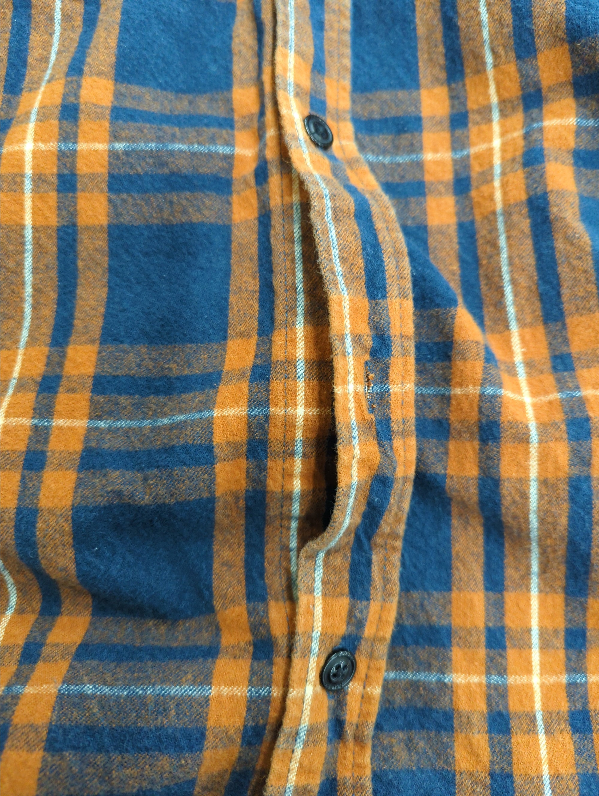 AVIREX / FLANNEL DARK CHECK SHIRT