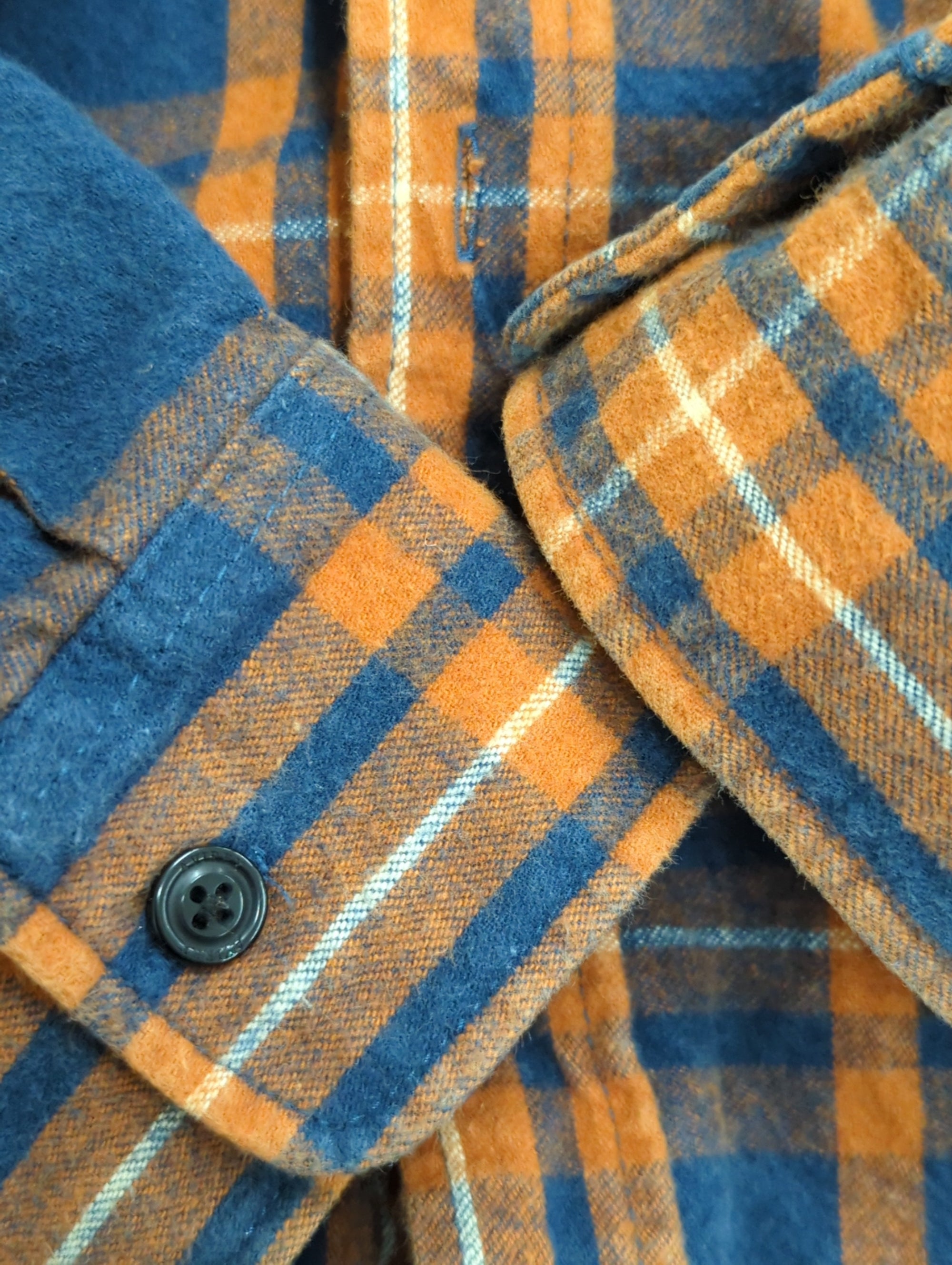 AVIREX / FLANNEL DARK CHECK SHIRT