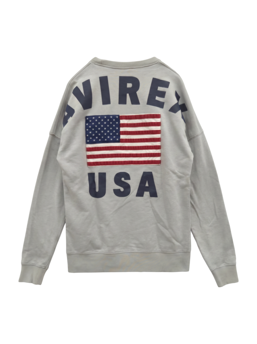 AVIREX / T DS CORDURA MIX FLAG LOGO CRE