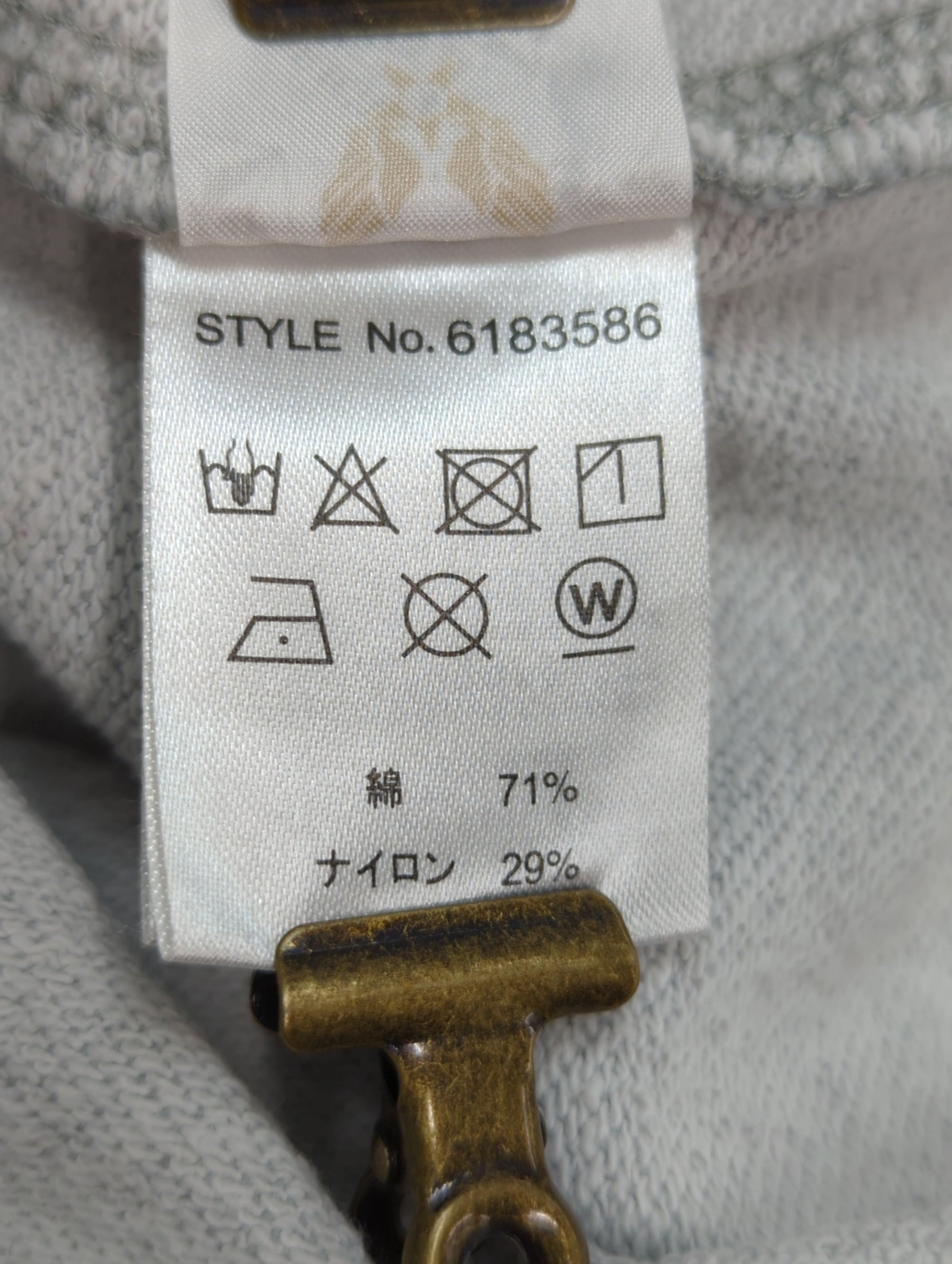 AVIREX / T DS CORDURA MIX FLAG LOGO CRE