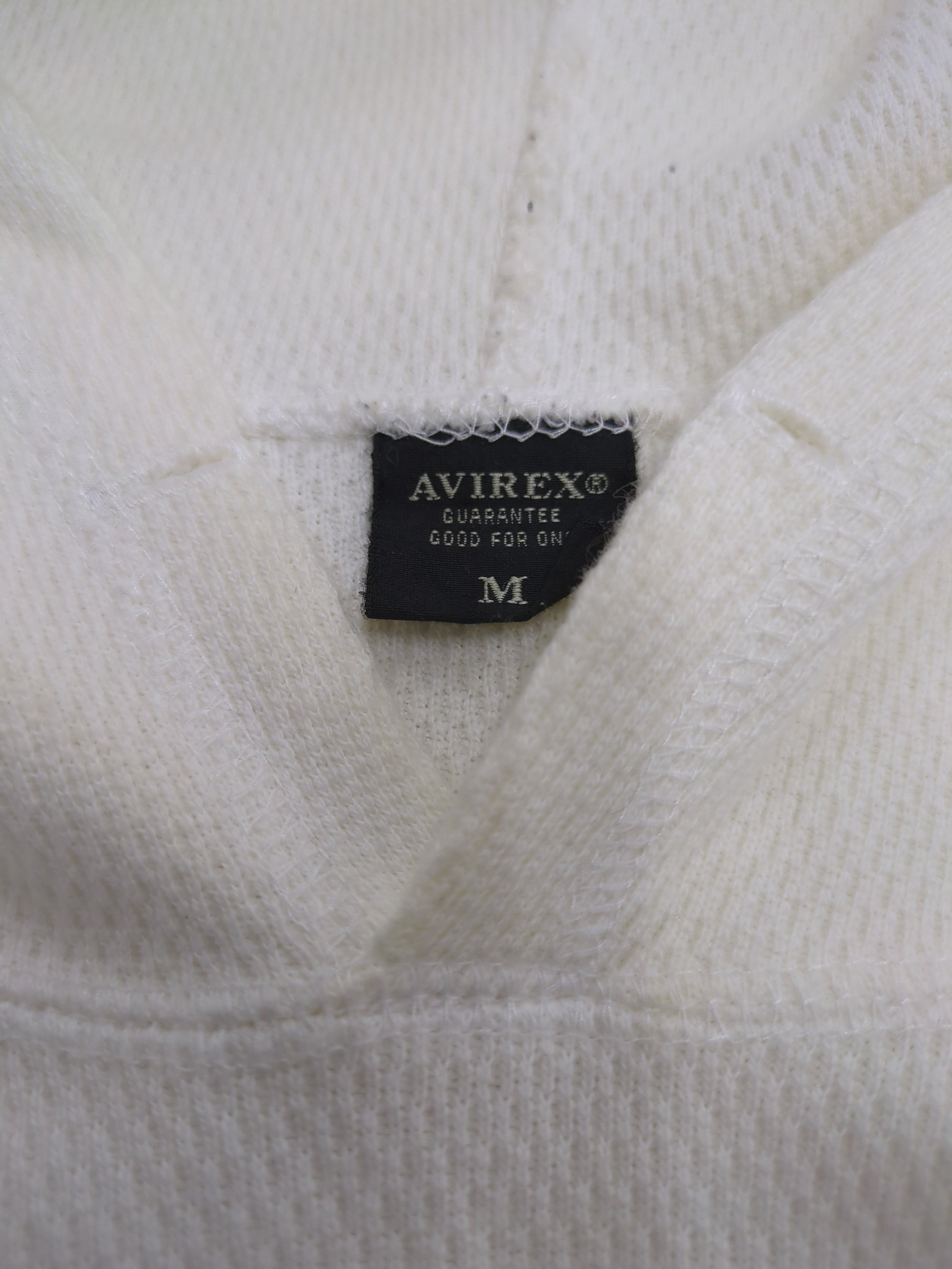 AVIREX / #ハニカムワッフル フーデッド Tシャツ/HONEY COMB WAFFLE HOODED T-SHIRT