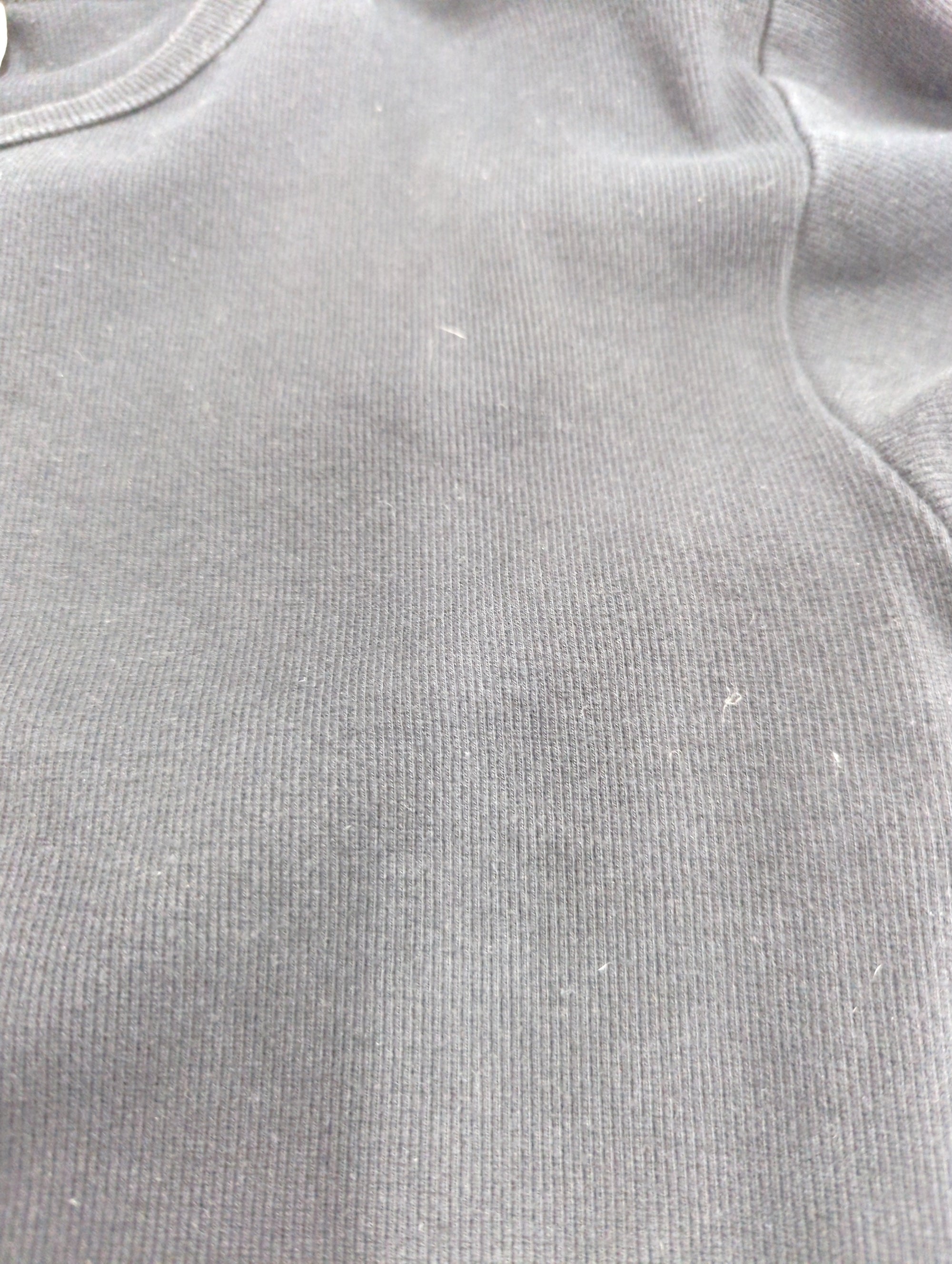 AVIREX / 《DAILY/デイリー》RIB L/S CREW NECK T-SHIRT/リブ 長袖 クルーネック Tシャツ デイリーウェア
