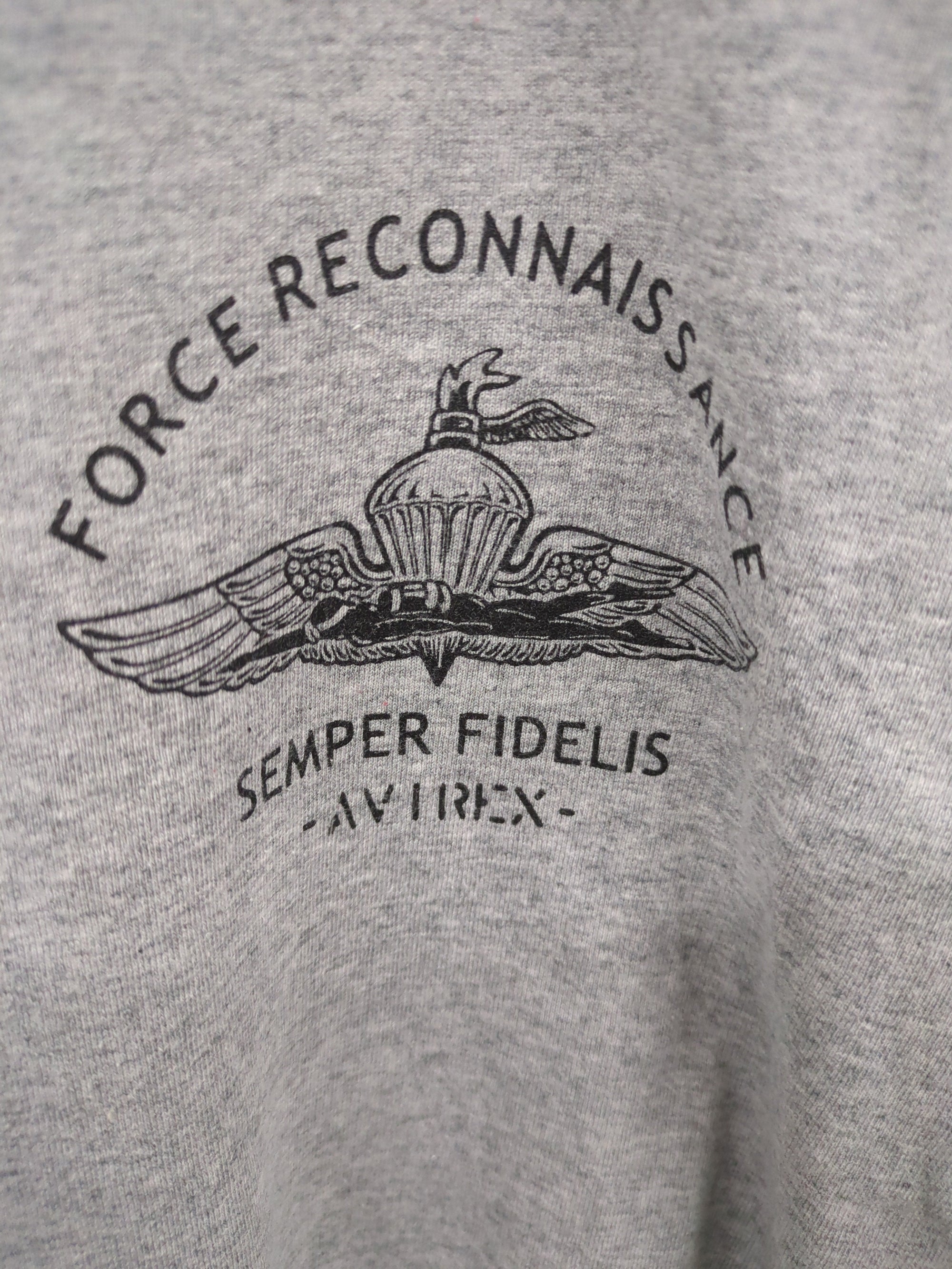 AVIREX / U.S.N.シールズ バックプリント ティーシャツ/U.S.N. SEALS BACK PRINT T-SHIRT