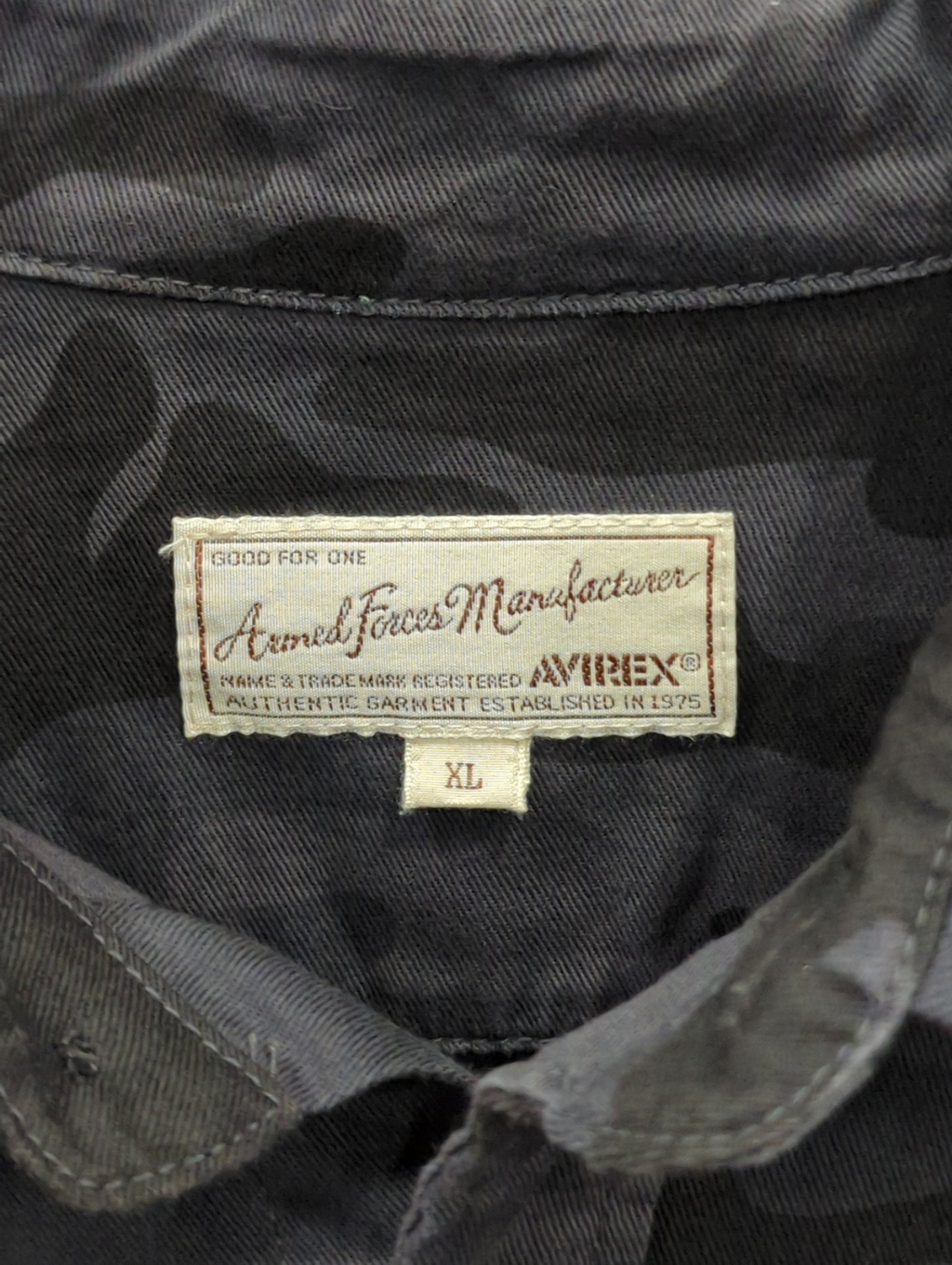 AVIREX / 半袖ファティーグ カーキシャツ/S/S FATIGUE KHAKI SHIRT