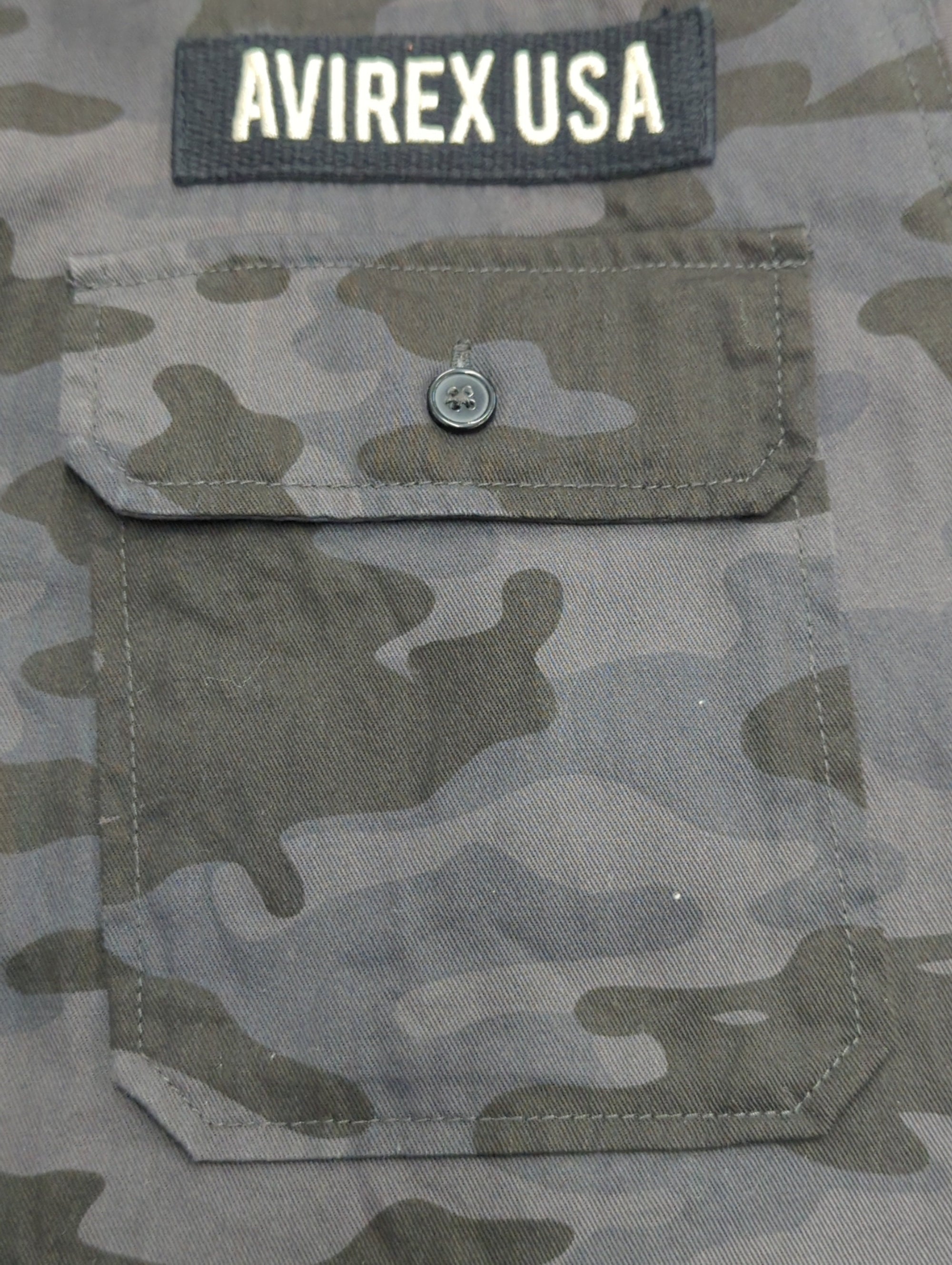 AVIREX / 半袖ファティーグ カーキシャツ/S/S FATIGUE KHAKI SHIRT